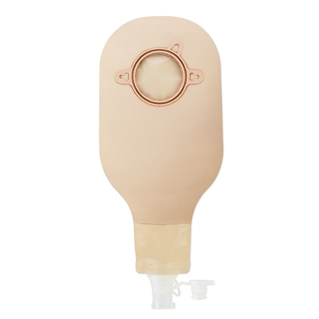 New Image 2-Piece High Output Drainable Ostomy Pouch with Soft Tap Closure - Image 1