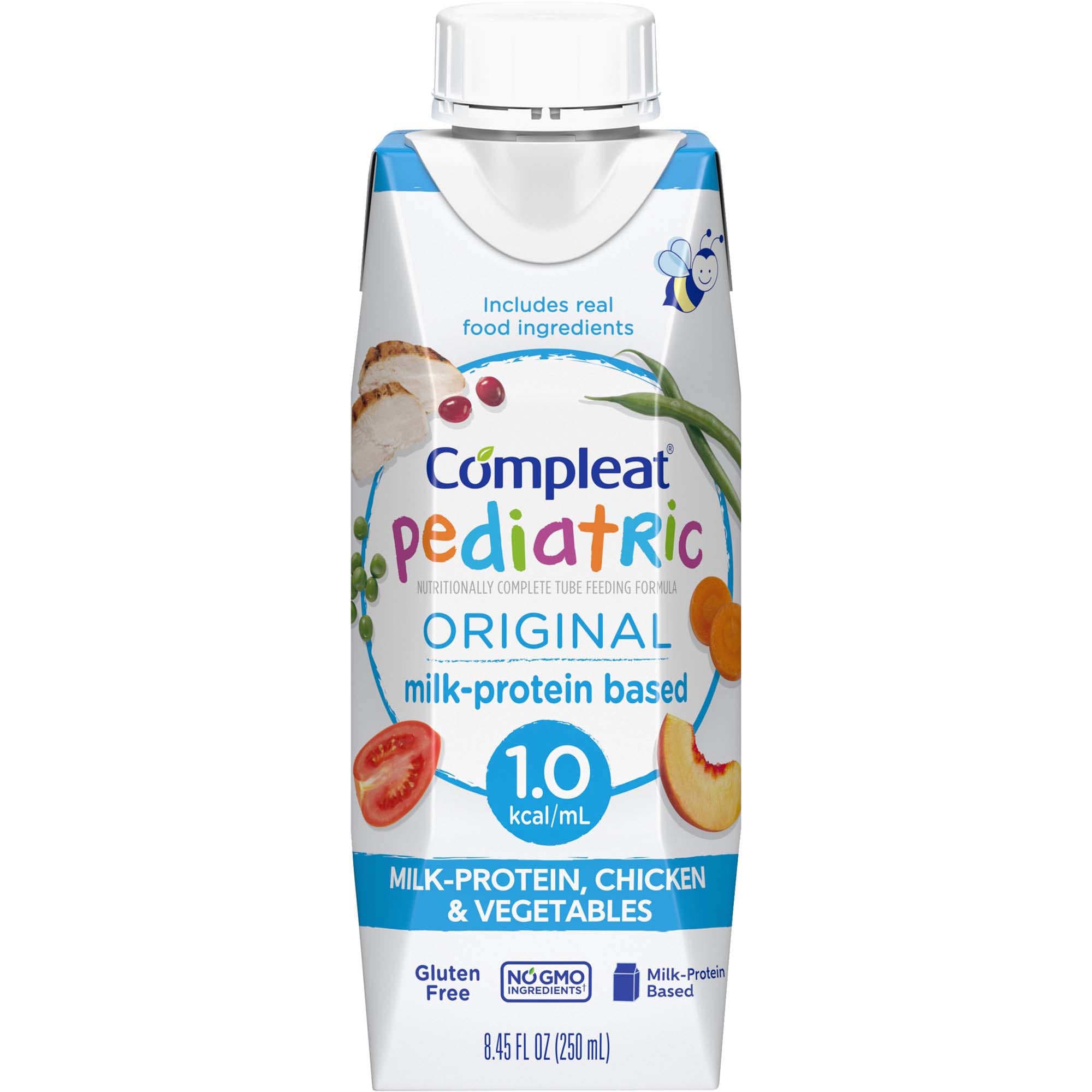 Compleat Pediatric Original 1.0 Milk-Protein Based Tube-Feeding Formula - Image 1