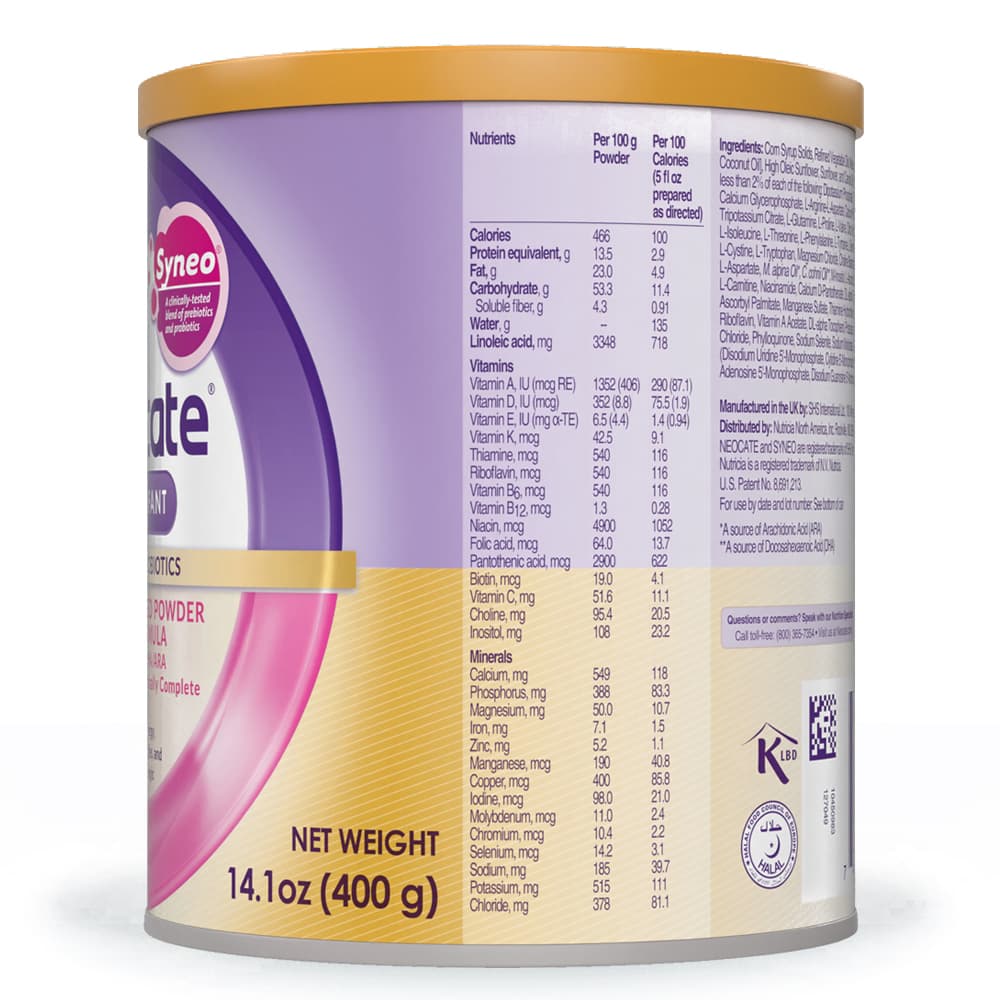 Neocate Syneo Hypoallergenic Amino Acid Based Infant Formula Powder - Image 2