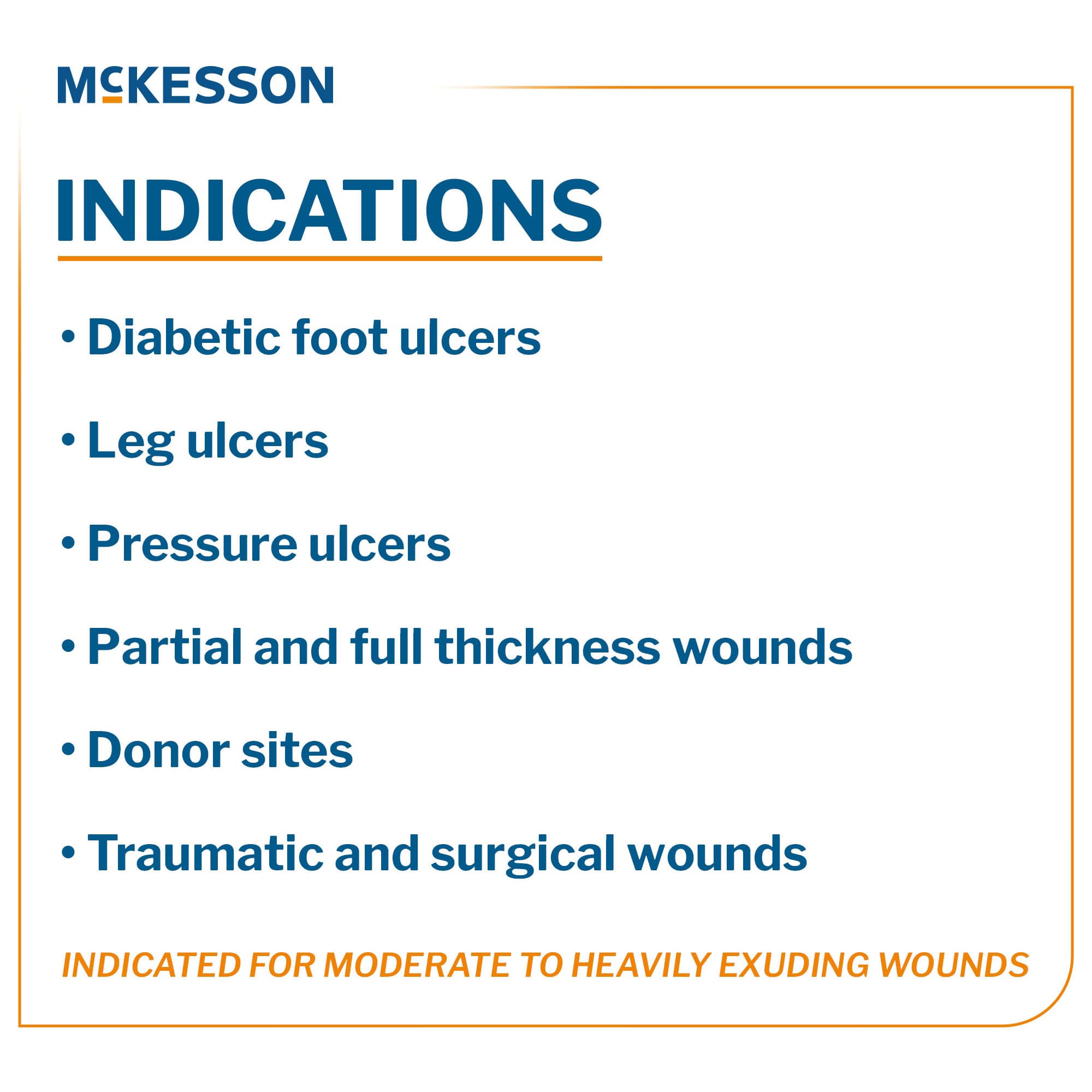 McKesson Silver Alginate Dressing White 2 x 2 Inch 5% Silver Square - Image 4
