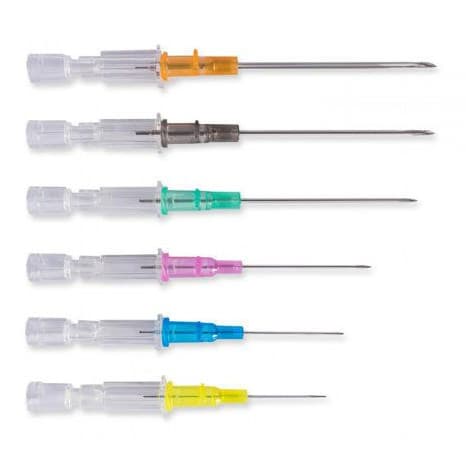 BD Angiocath Peripheral IV Catheter, Straight Hub