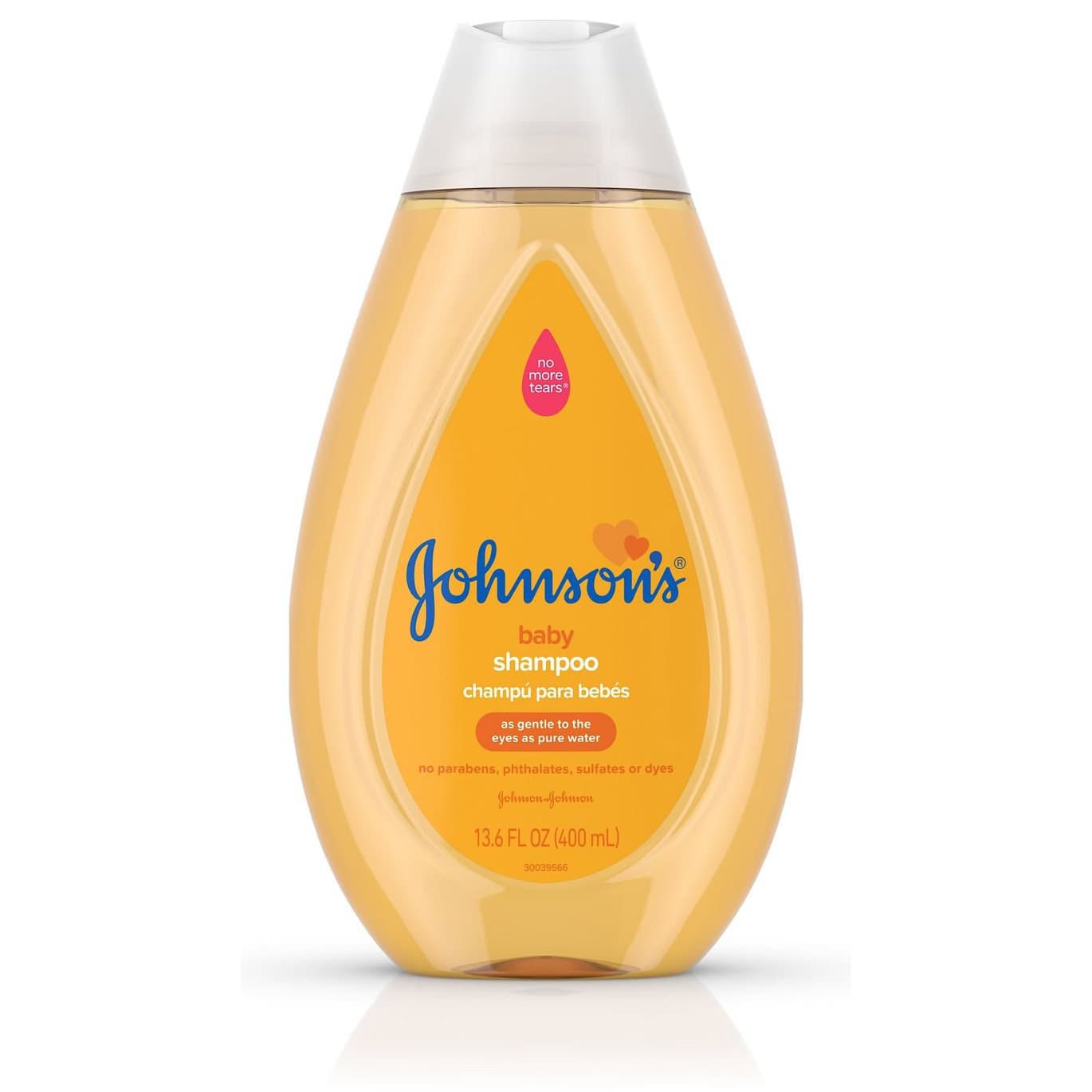 Johnson's no more tears Baby Shampoo, 13.6 oz - Image 1
