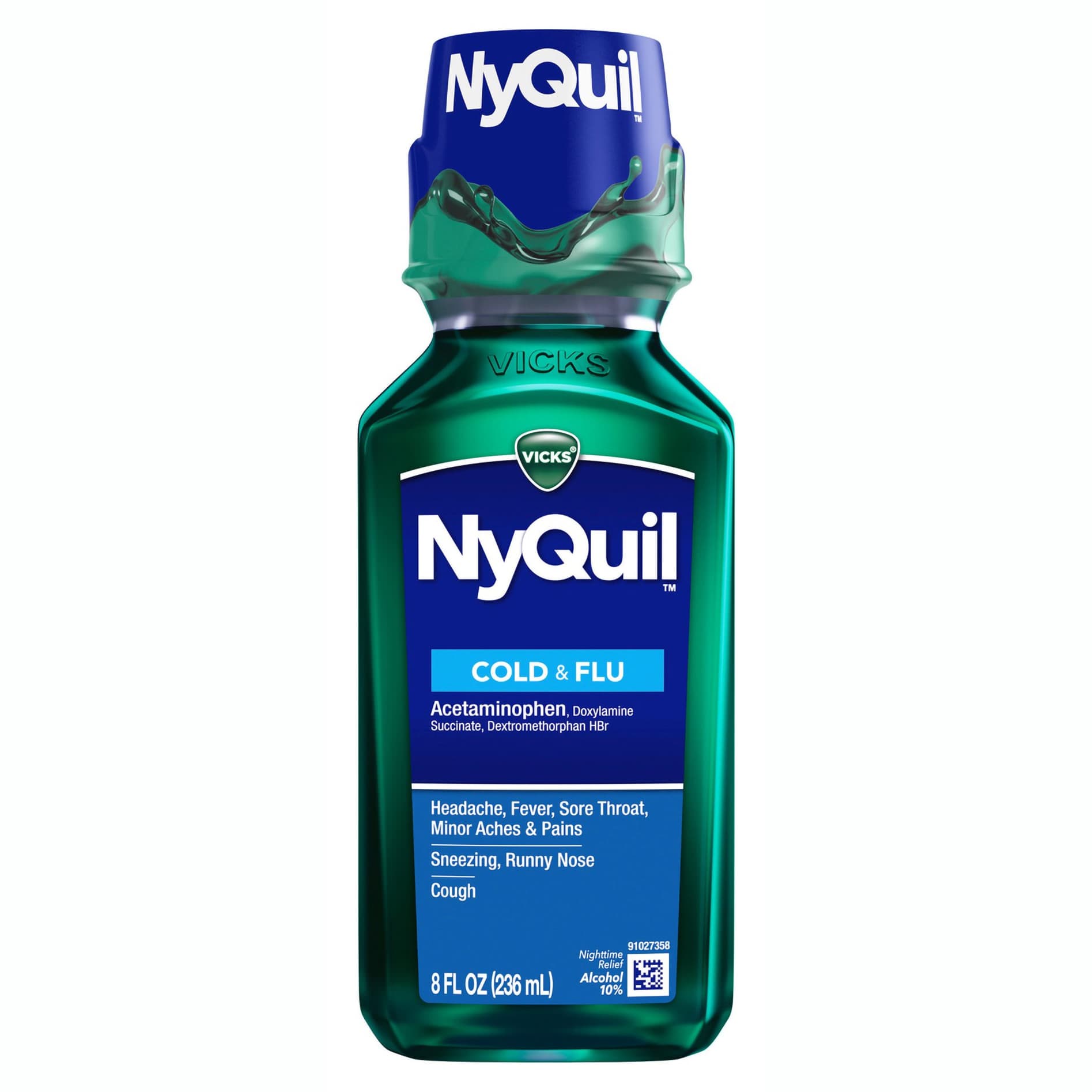 Vicks Nyquil Cold & Flu Nighttime Relief