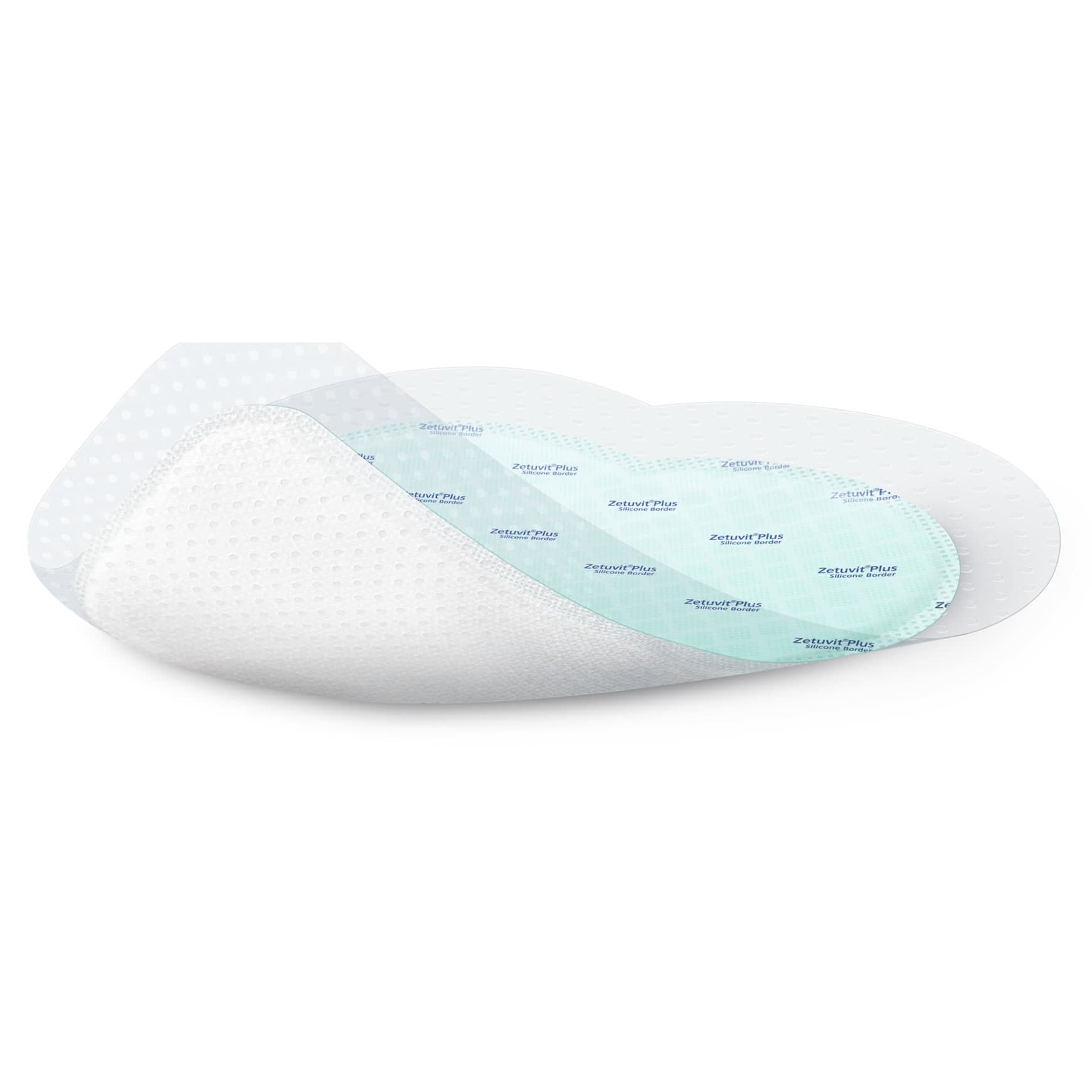 Zetuvit Plus Silicone Border Super Absorbent Dressing - Image 2