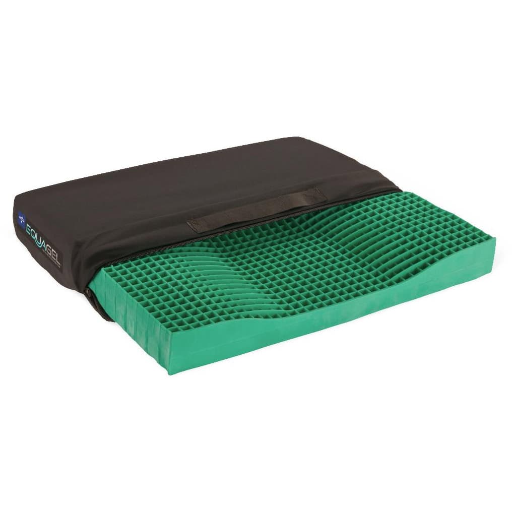 EquaGel Contour Wheelchair Cushion Cover, 16" × 16"