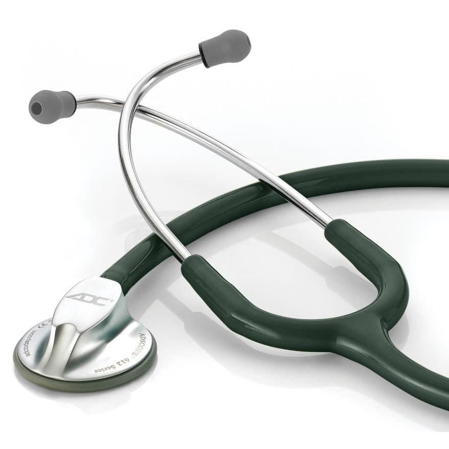 ADC Adscope 612 Lightweight Platinum Clinician Stethoscope - Image 1
