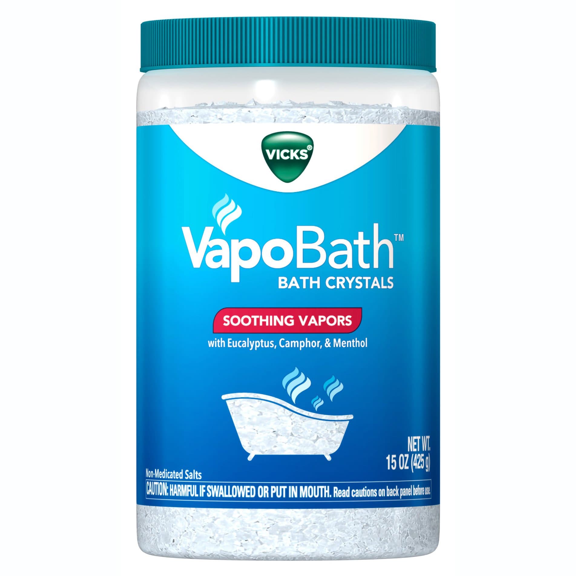 Vicks VapoBath Bath Salt, 15 oz - Each
