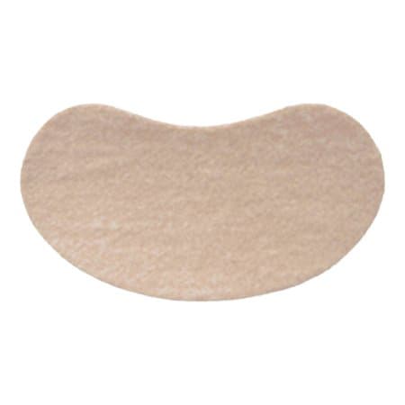 McKesson Protective Pad Beige Adhesive One Size Fits Most Kidney Shape, 3-1/2 Inch - Case of 1000 - Image 1