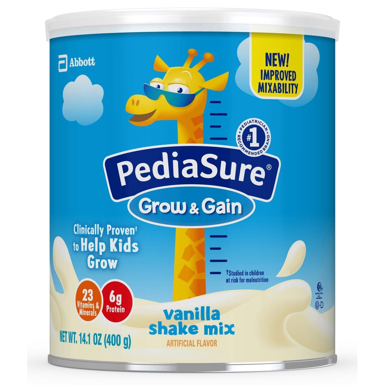 PediaSure Grow & Gain Shake Mix Pediatric Oral Supplement - Image 2