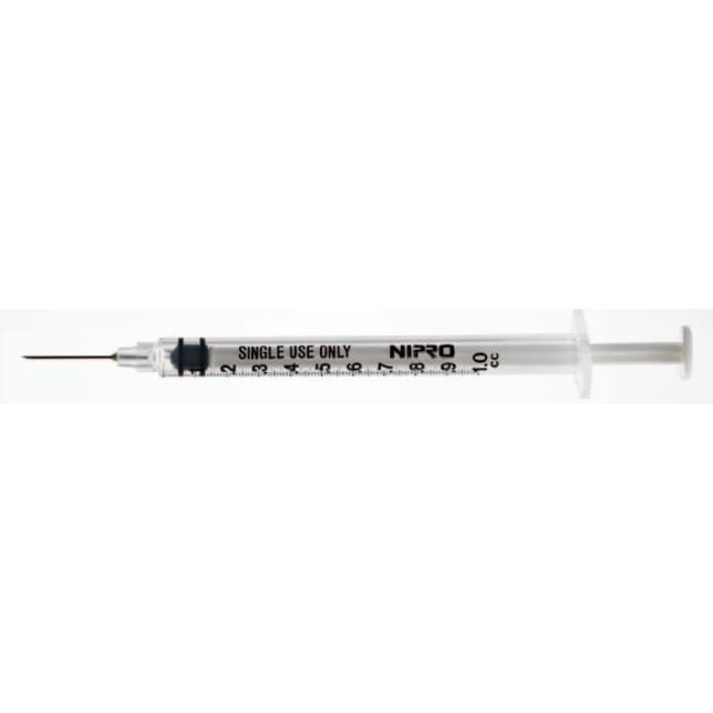 Nipro Standard Tuberculin Syringe with Needle - Image 1