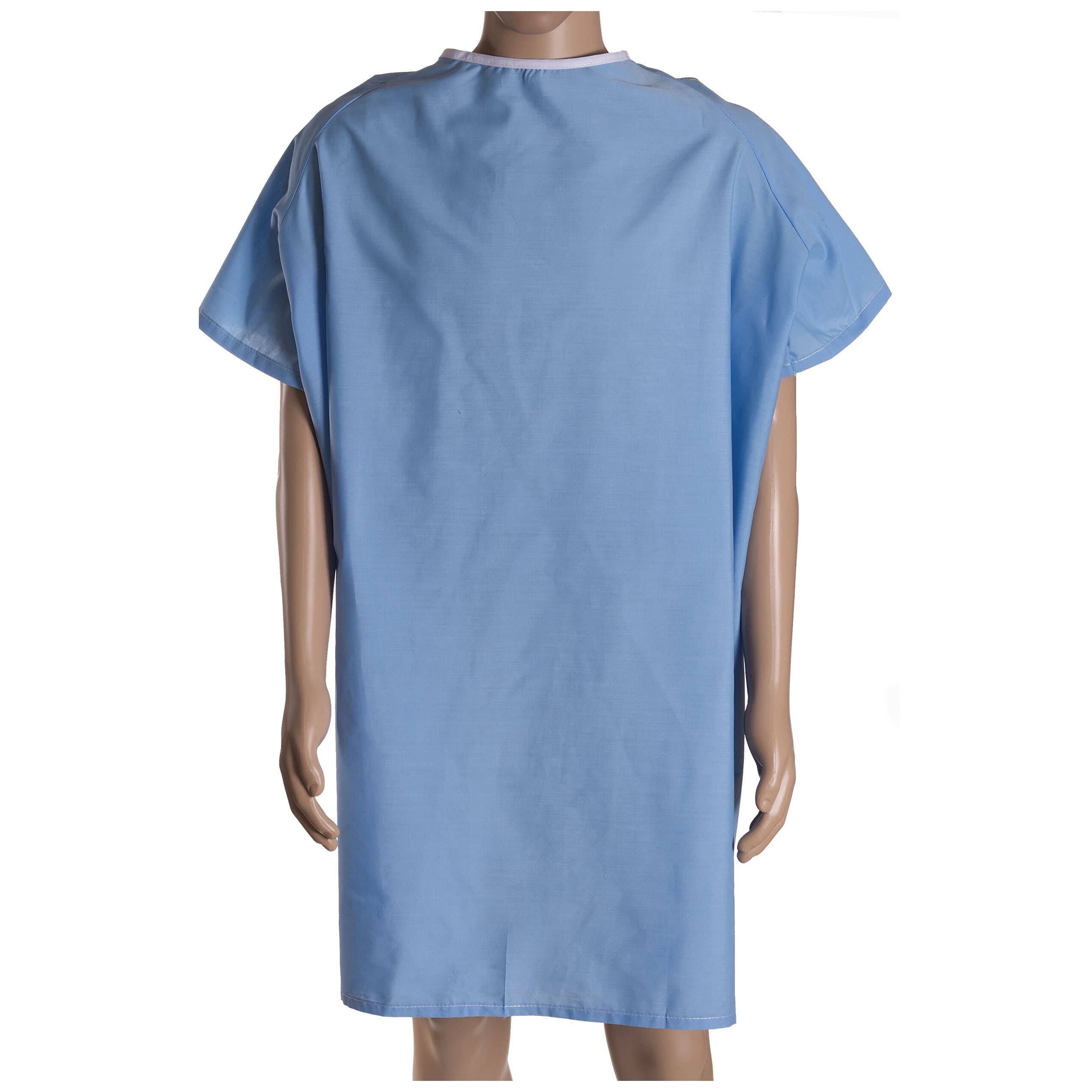 DMI Easy Access Snap Gown, Blue - Each