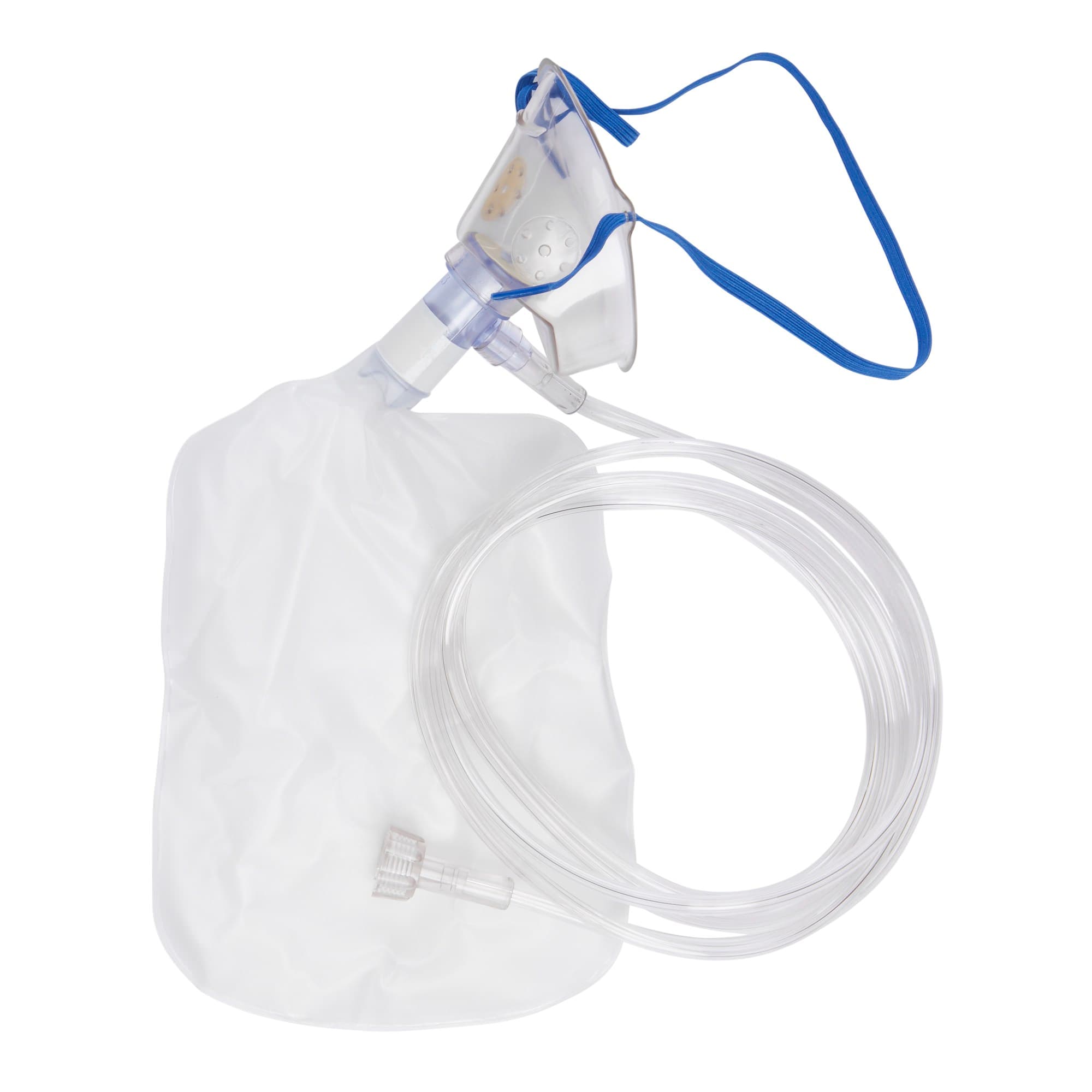 McKesson Elongated NonRebreather Oxygen Mask with Head Strap - Image 1