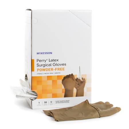 McKesson Perry Latex Surgical Gloves - Image 2