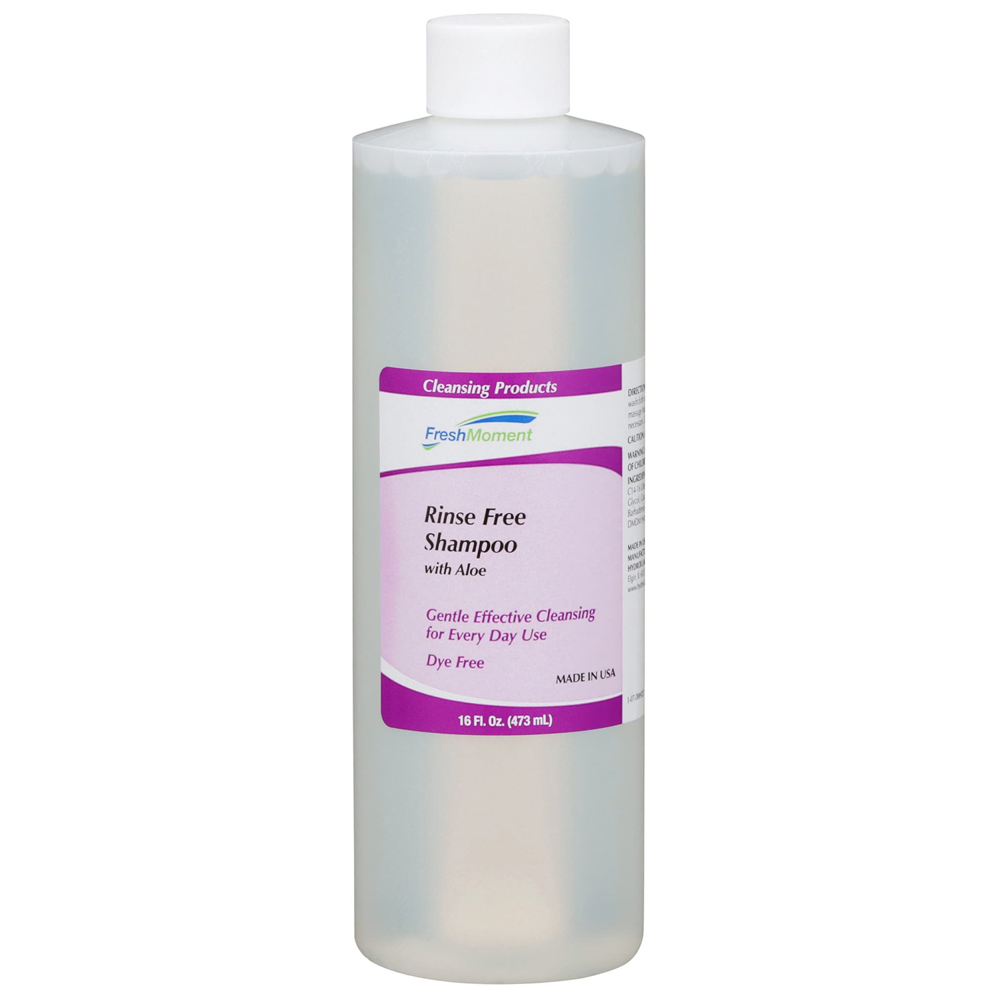 Fresh Moment Rinse-Free Shampoo Bottle