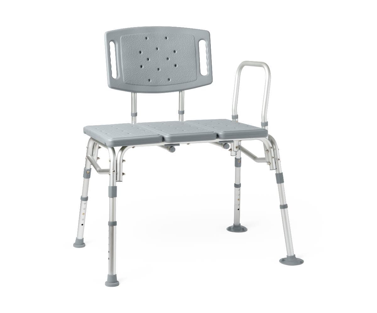 Medline Bariatric Knockdown Transfer Bench - Image 1