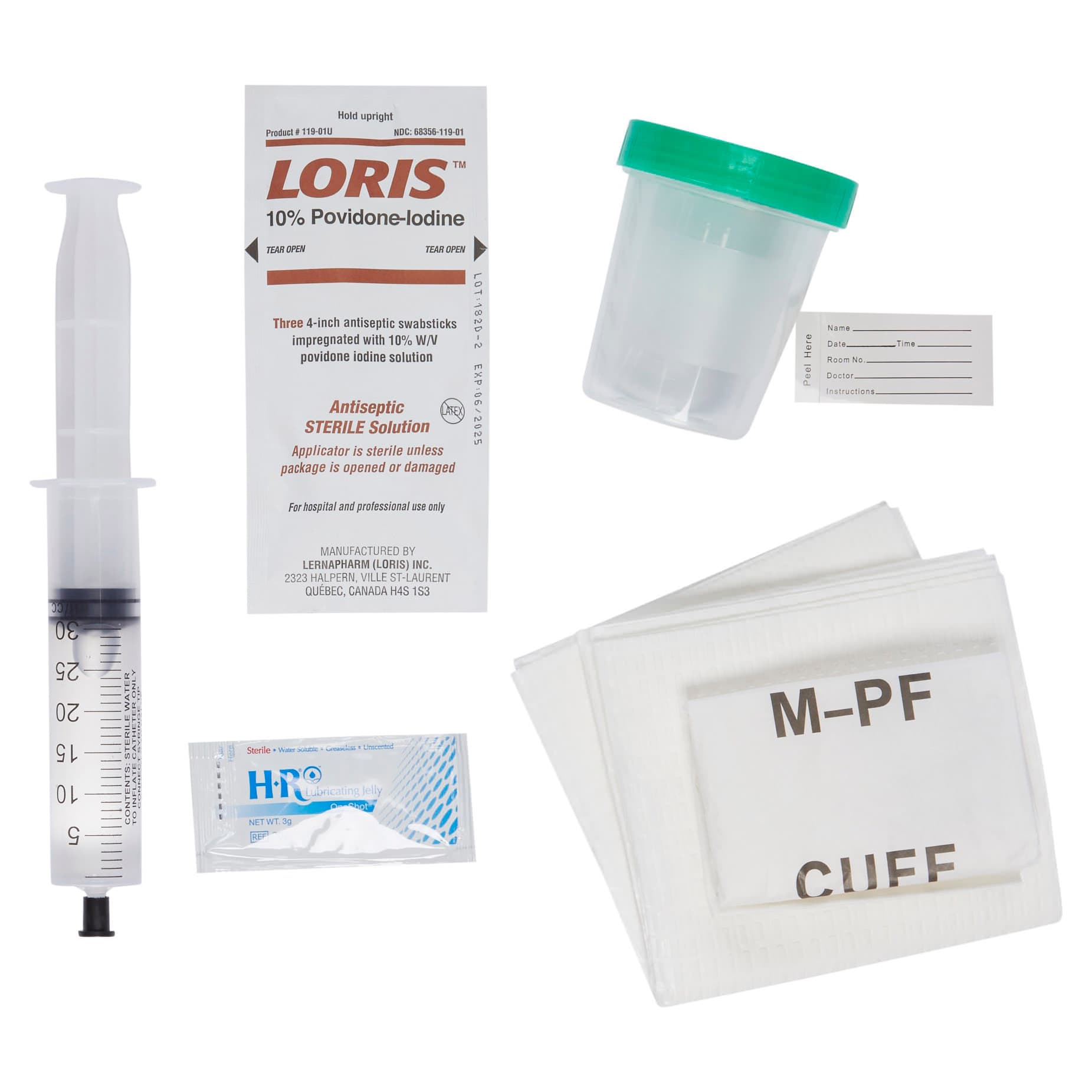 McKesson Indwelling Catheter Tray Without Catheter Sterile Foley - Each - Image 1