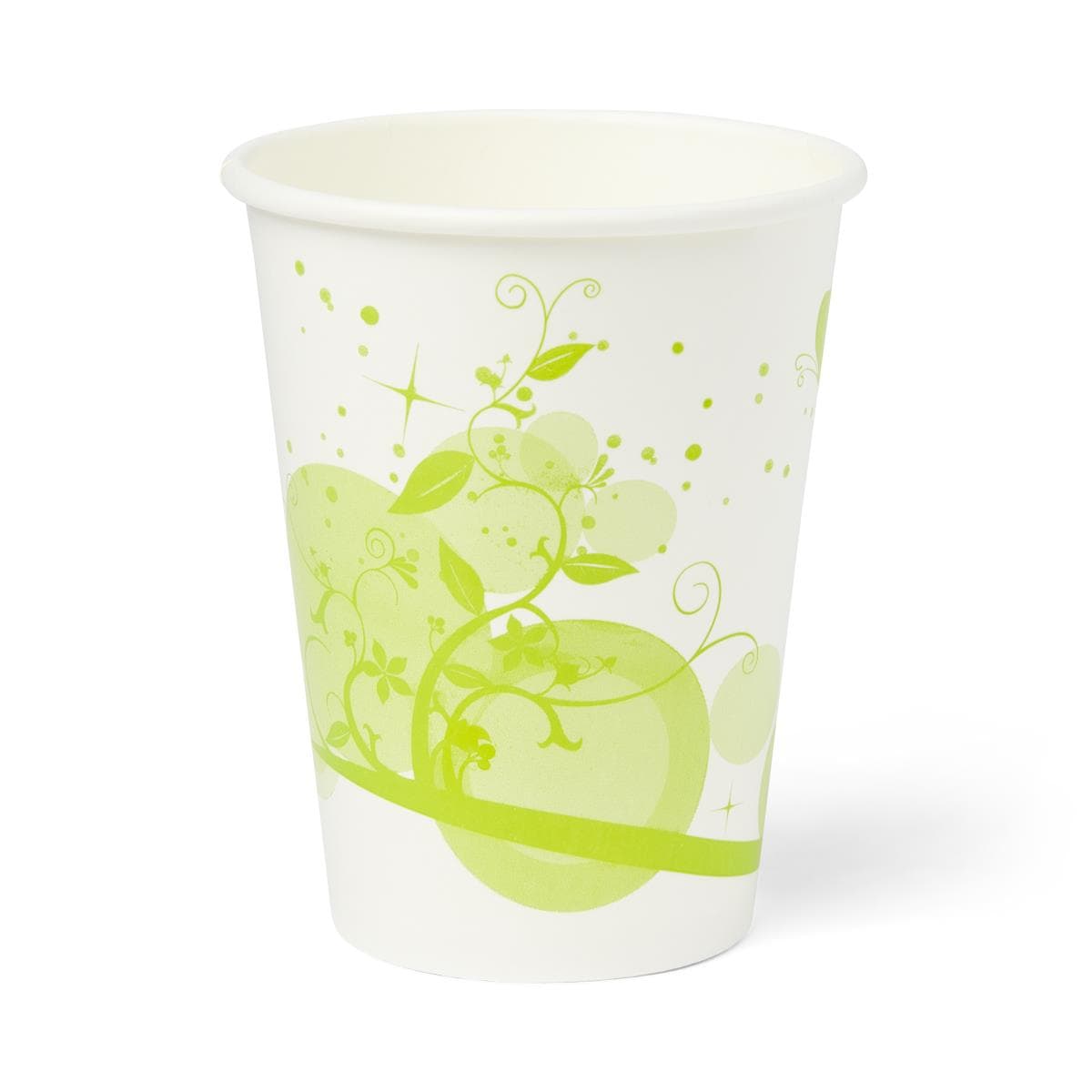 Medline Disposable Cold Paper Drinking Cups, 12 Oz - Bag of 50 - Image 1