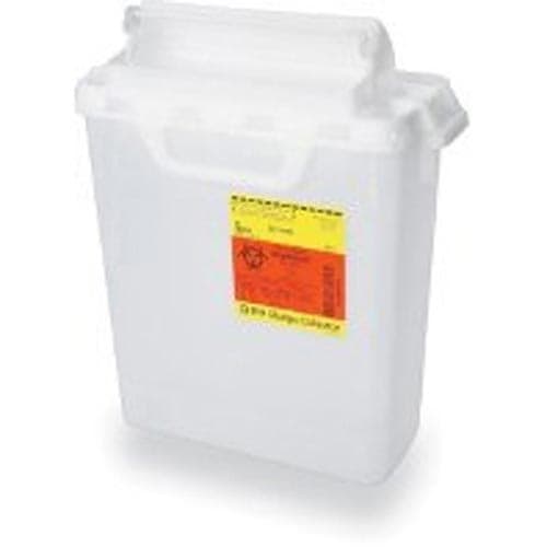 BD Counterbalanced Door Patient Room Collector, 2 Gallon - Image 1