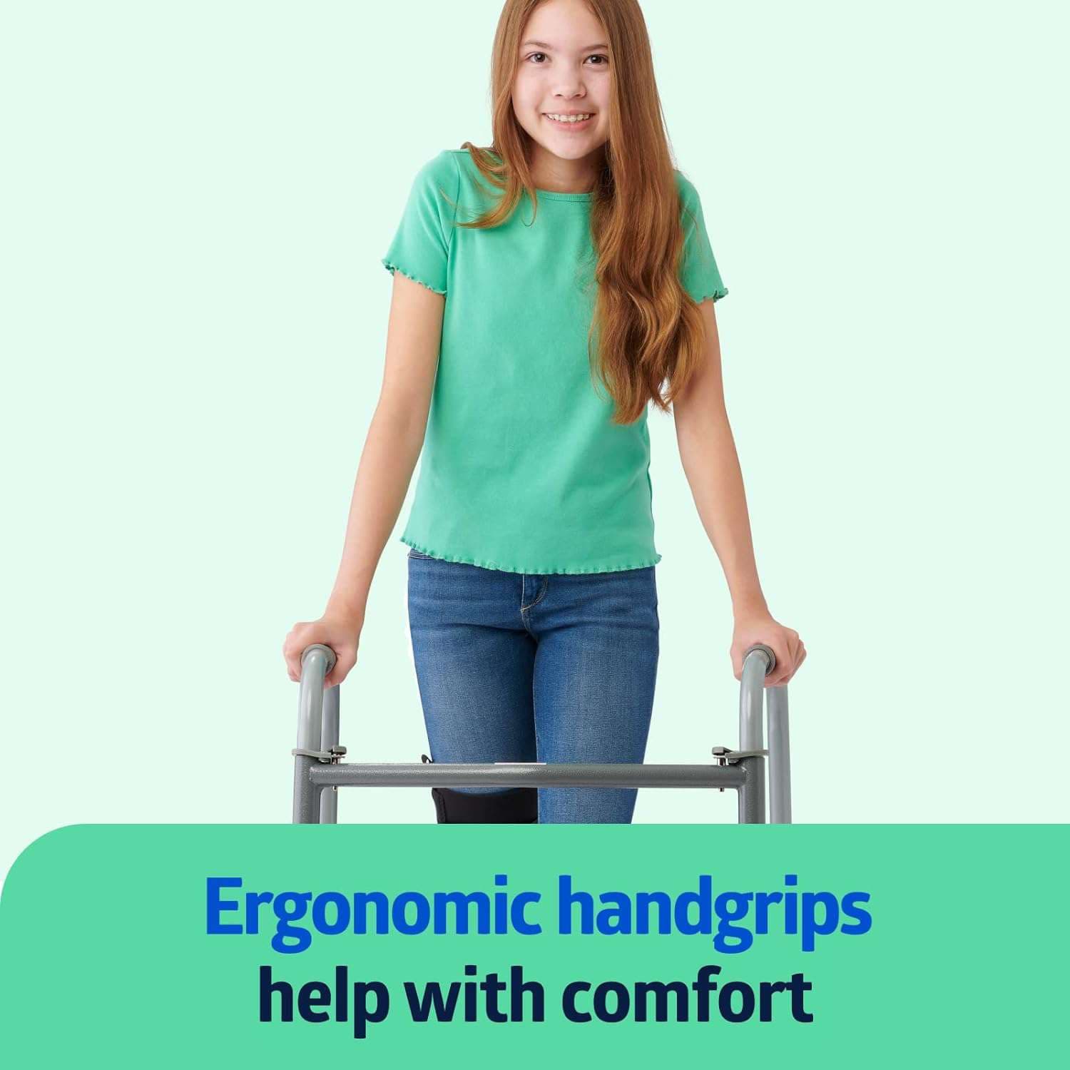 Medline Junior Folding Paddle Walker - Image 5