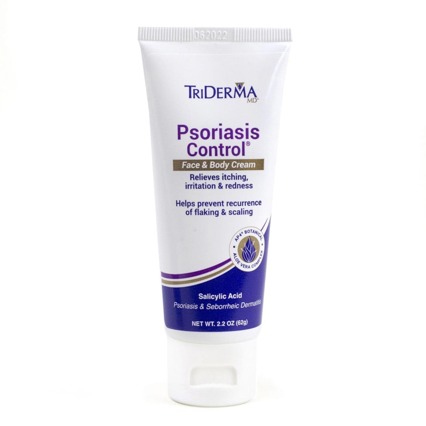 TriDerma Psoriasis Control Face & Body Cream, 2.2 oz tube - Image 1