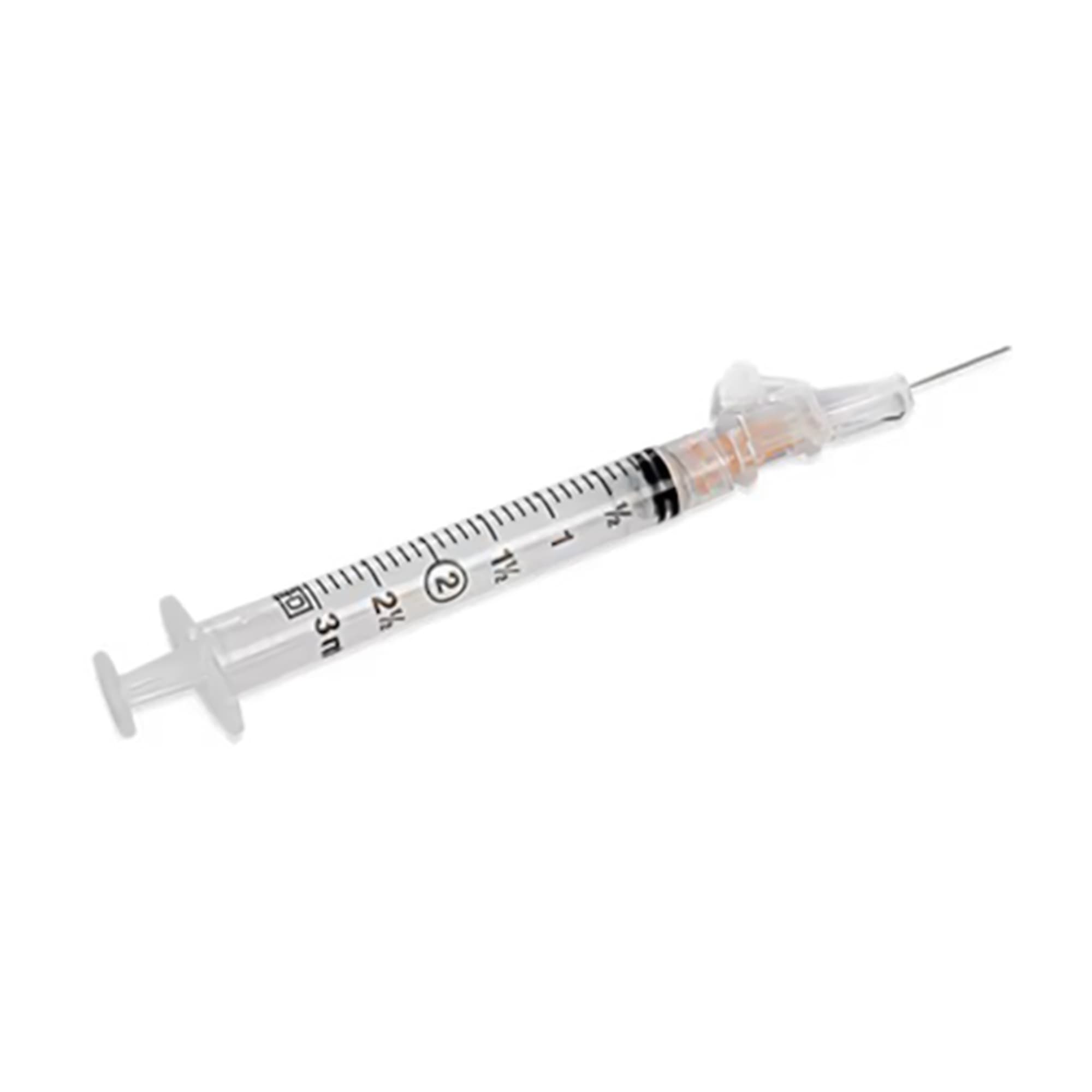 BD SafetyGlide Safety Hypodermic Syringe with Needle