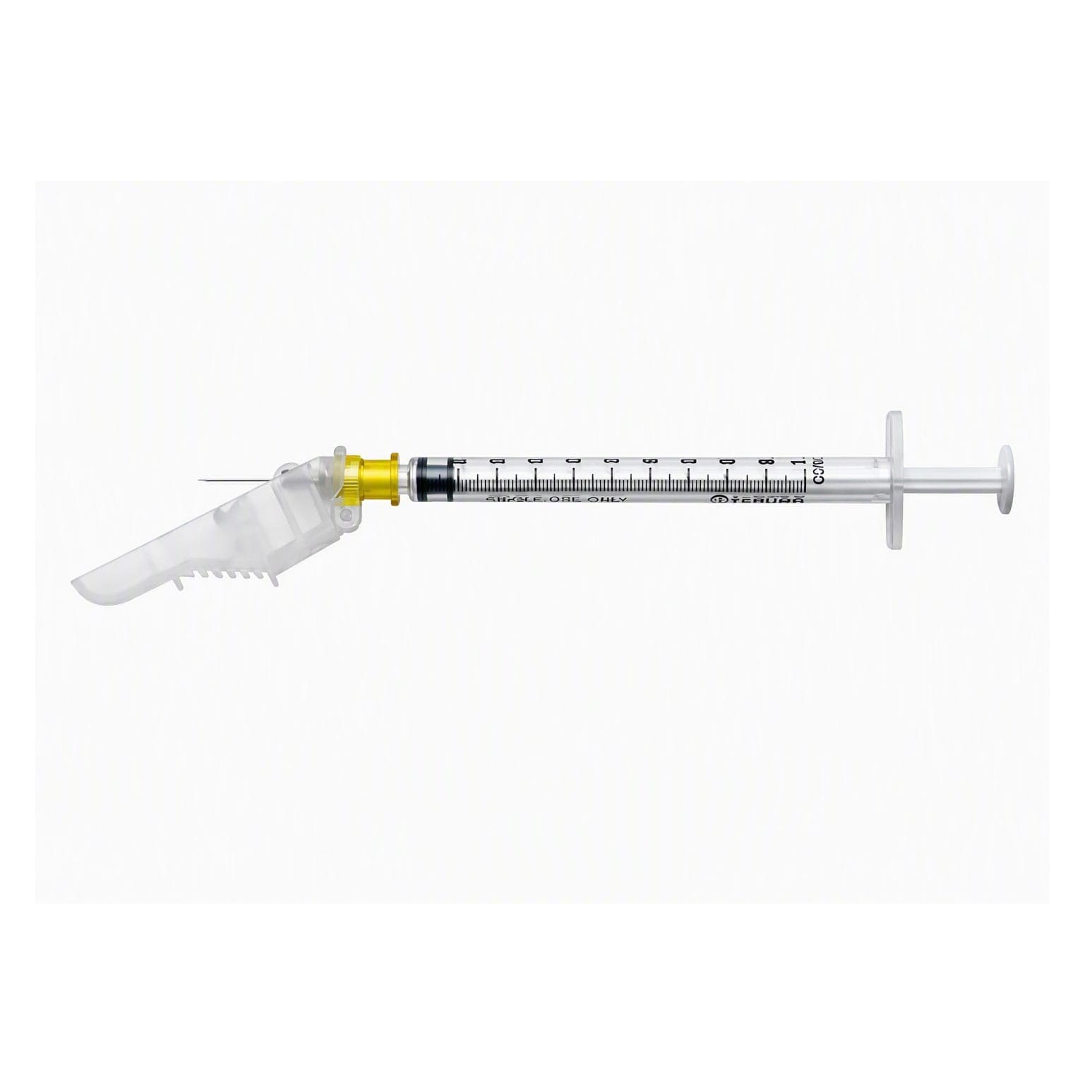 SurGuard Safety Tuberculin Syringe with Needle, 27 Gauge