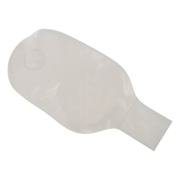 Torbot Adult Drainable Pouch with Double Wall, Beige, 6 x 12 Inch - Box of 5