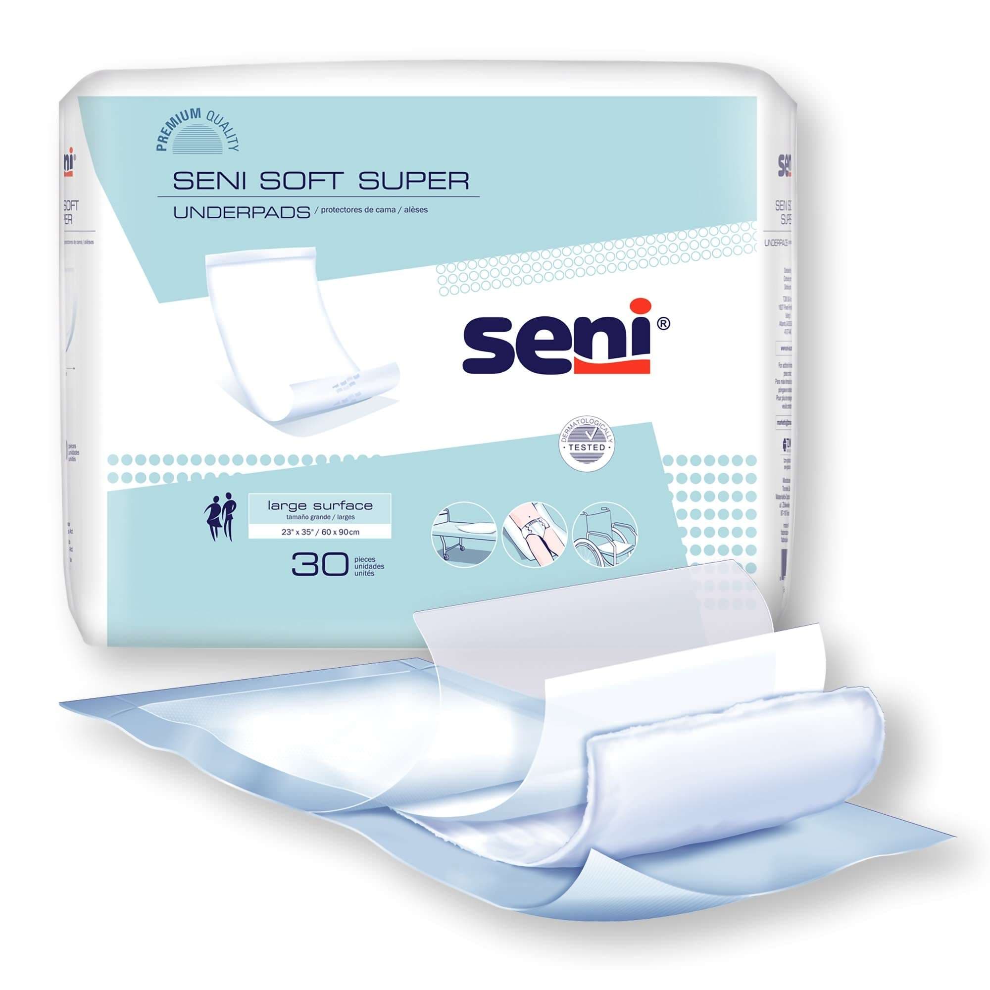 Seni Soft Super Underpads - Image 6