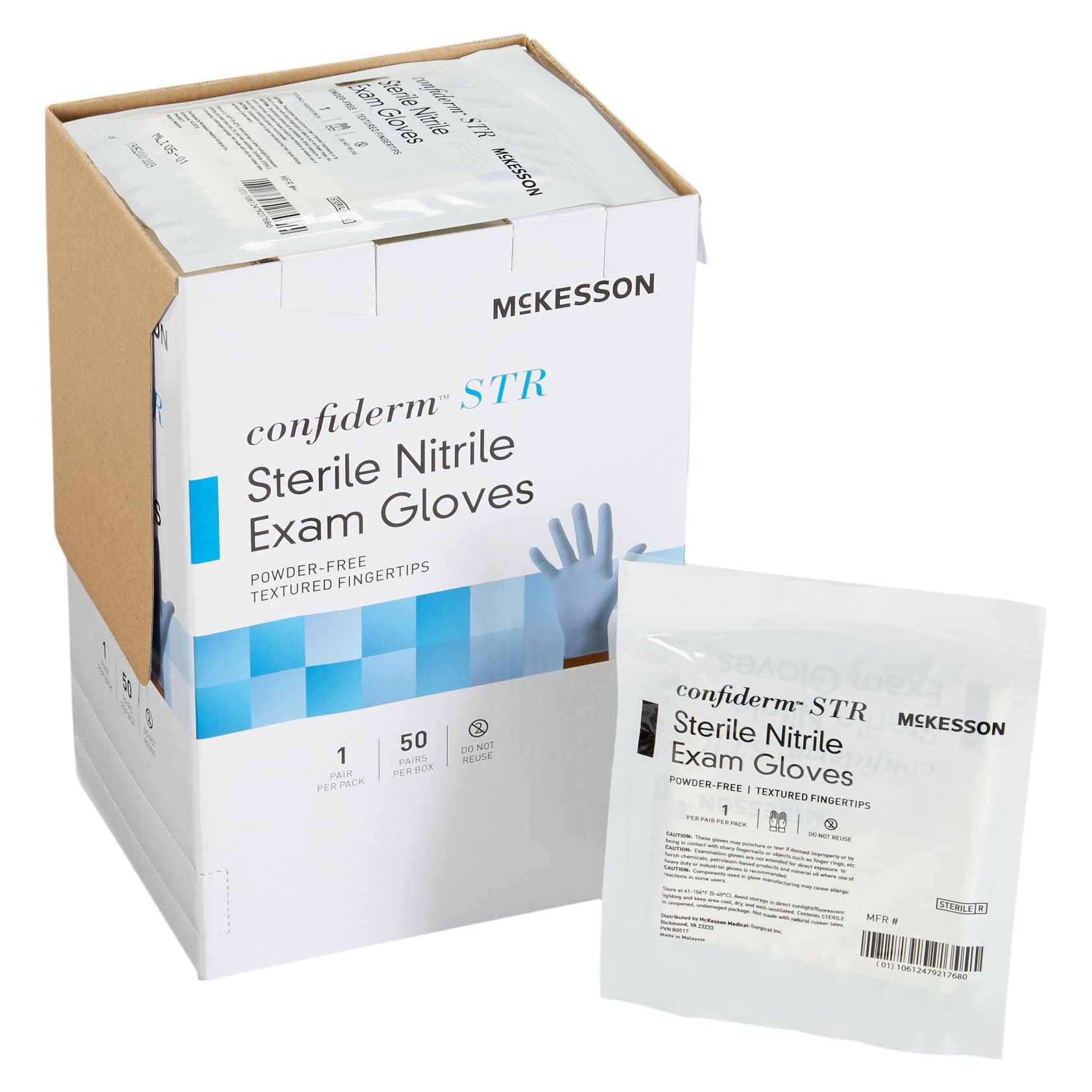 Confiderm STR Sterile Nitrile Exam Gloves