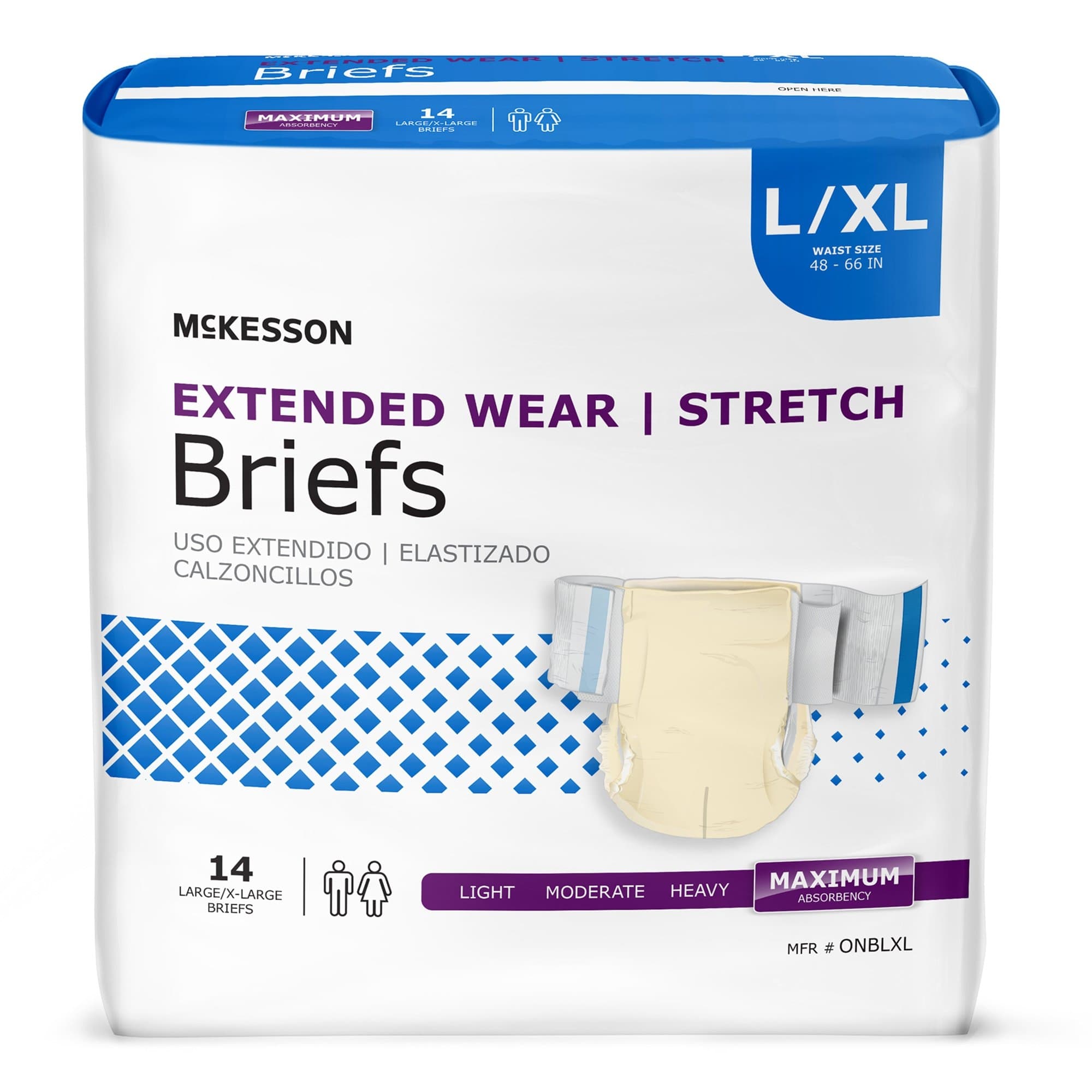 McKesson Extended Wear Stretch Briefs - Image 2