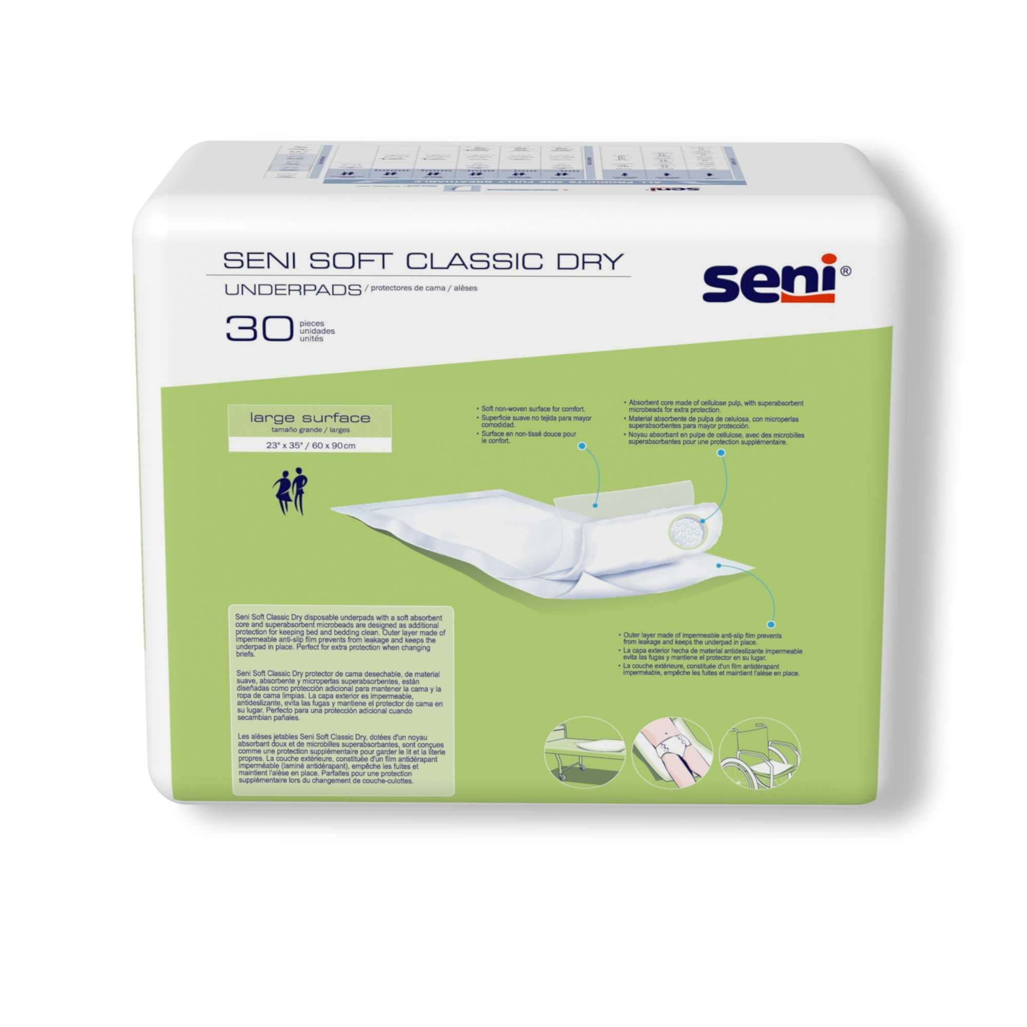 Seni Soft Classic Dry Underpads - Image 4