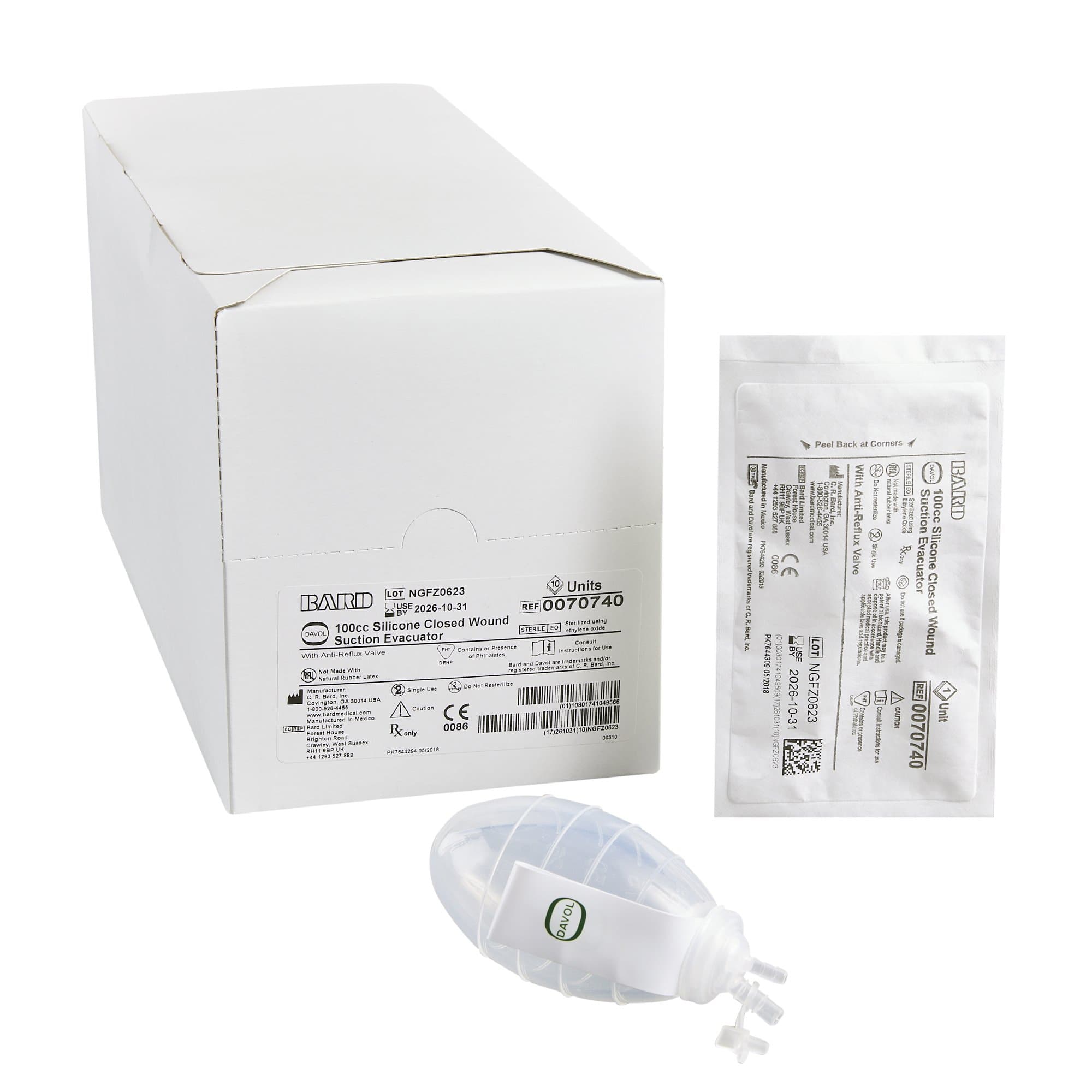 Reliavac Bulb Evacuator Drainage