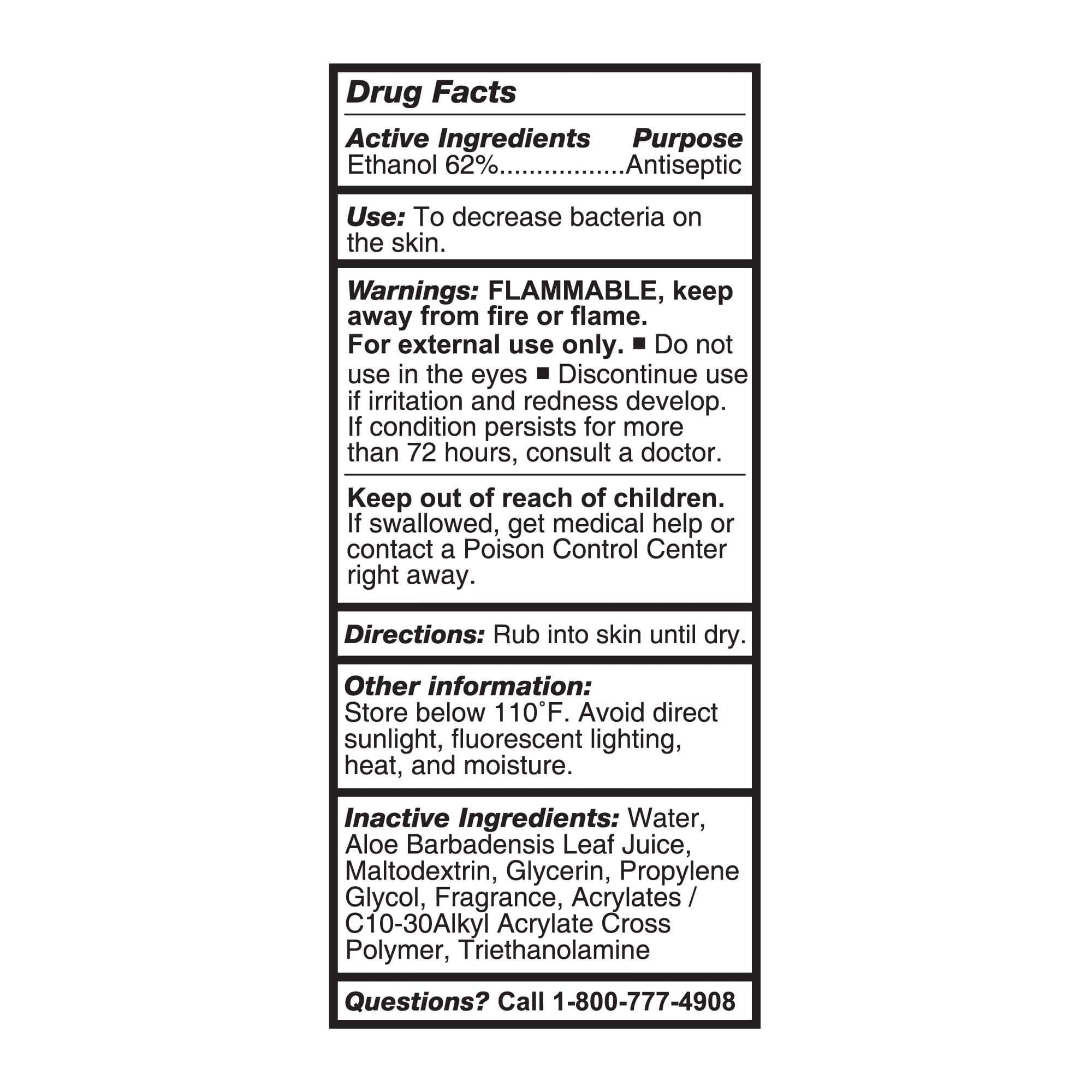 McKesson Hand Sanitizer with Aloe - Image 2