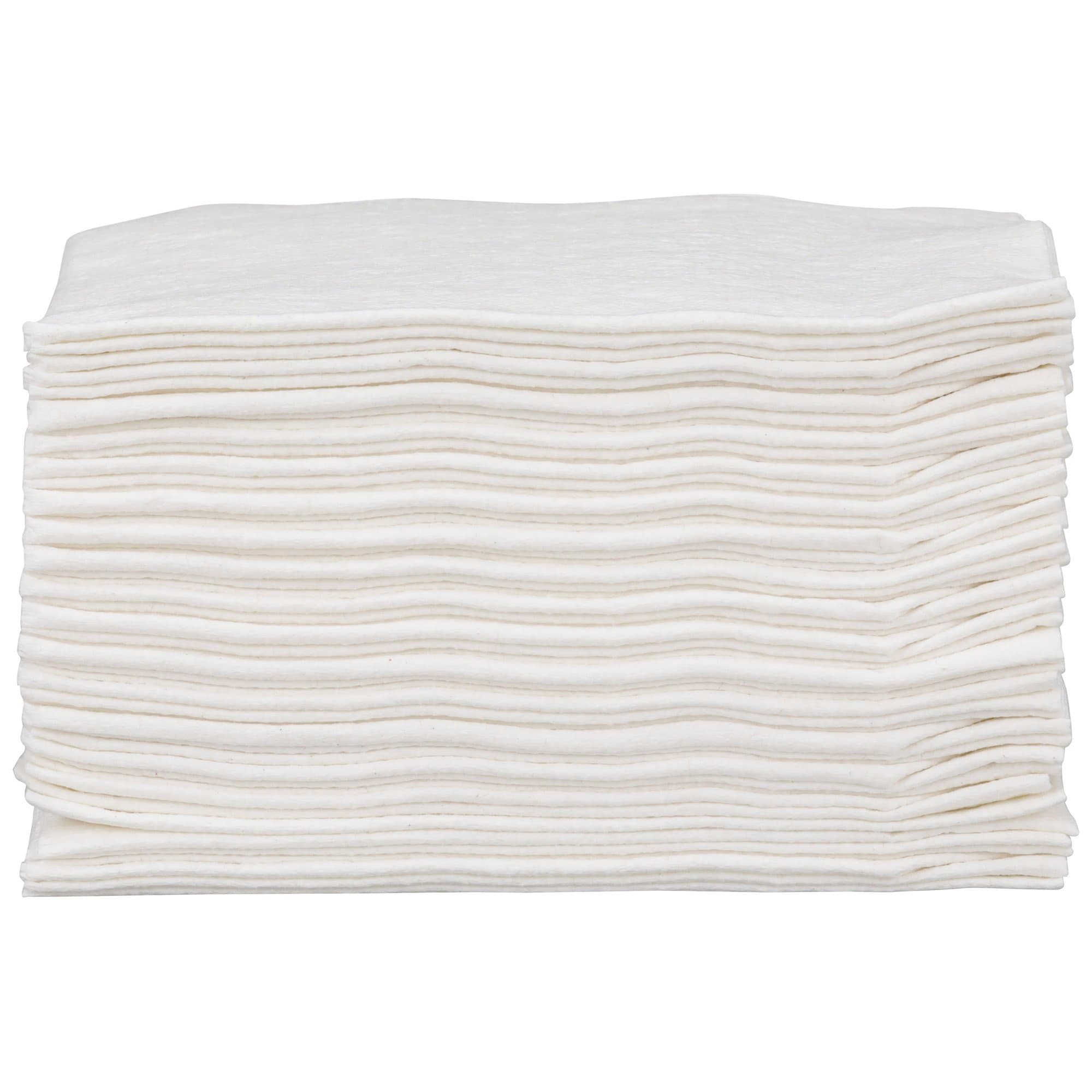 McKesson White Disposal Washcloth, 13 X 13 Inch - Case of 500