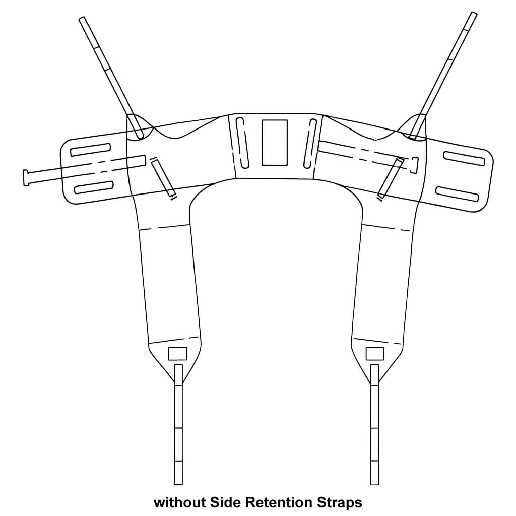 Handicare Dual Access Poly Sling - Image 3
