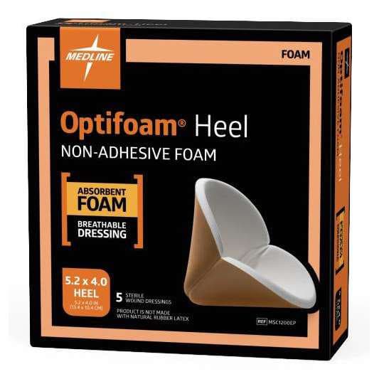 Optifoam Heel Nonadhesive Foam Dressing, Sterile - Image 1