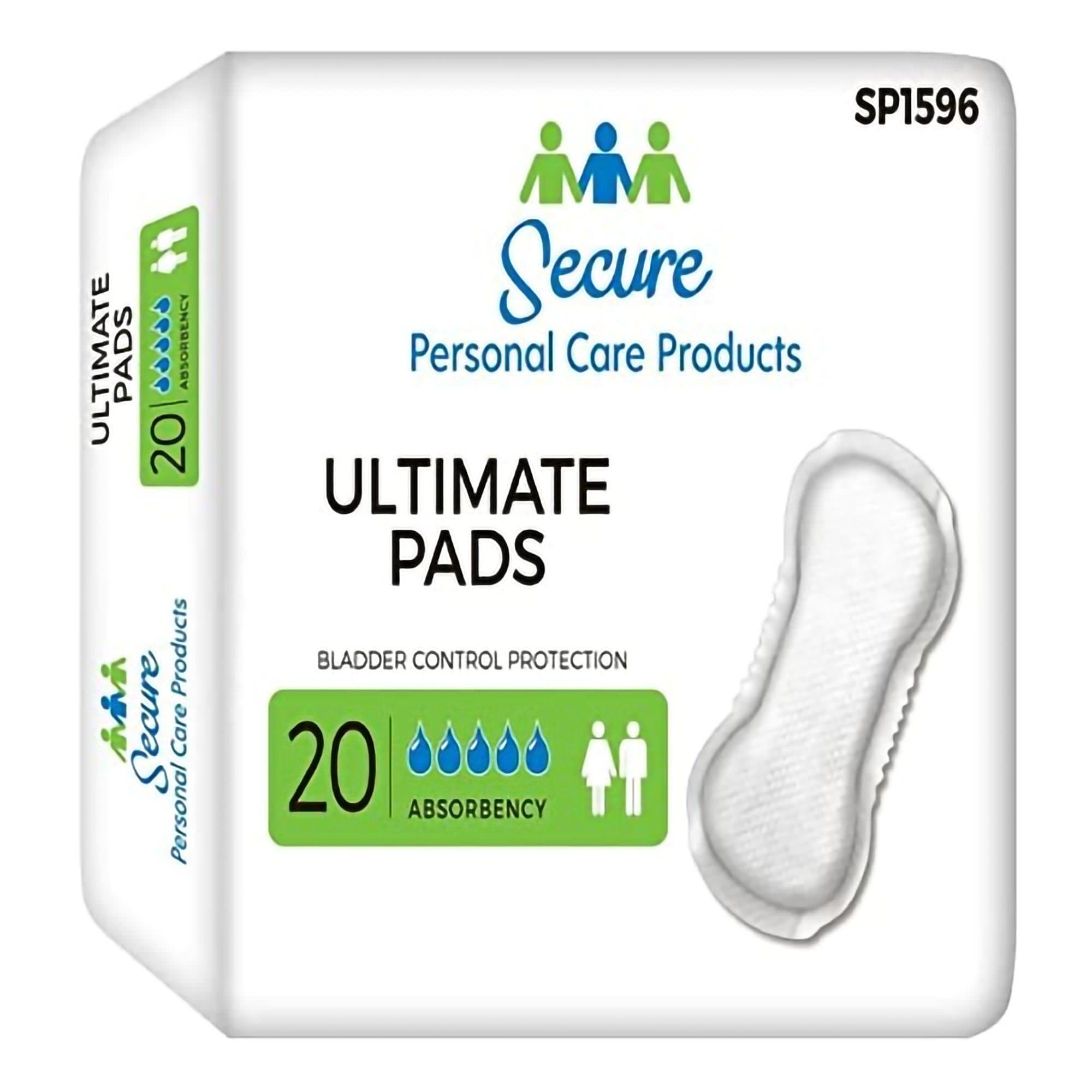 Secure Ultimate Bladder Control Pads