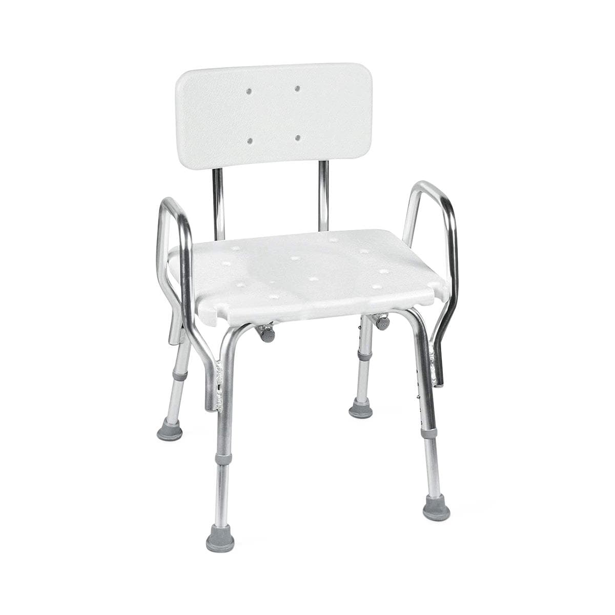 HealthSmart Heavy-Duty Shower Chair with Back