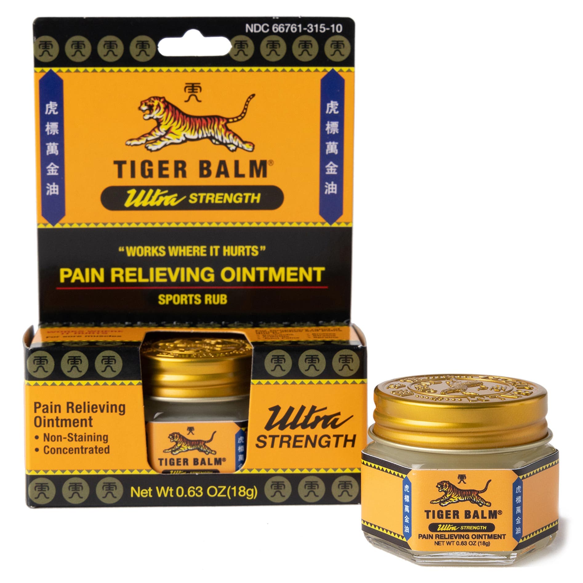 Tiger Balm Ultra Strength Pain Relieving Ointment