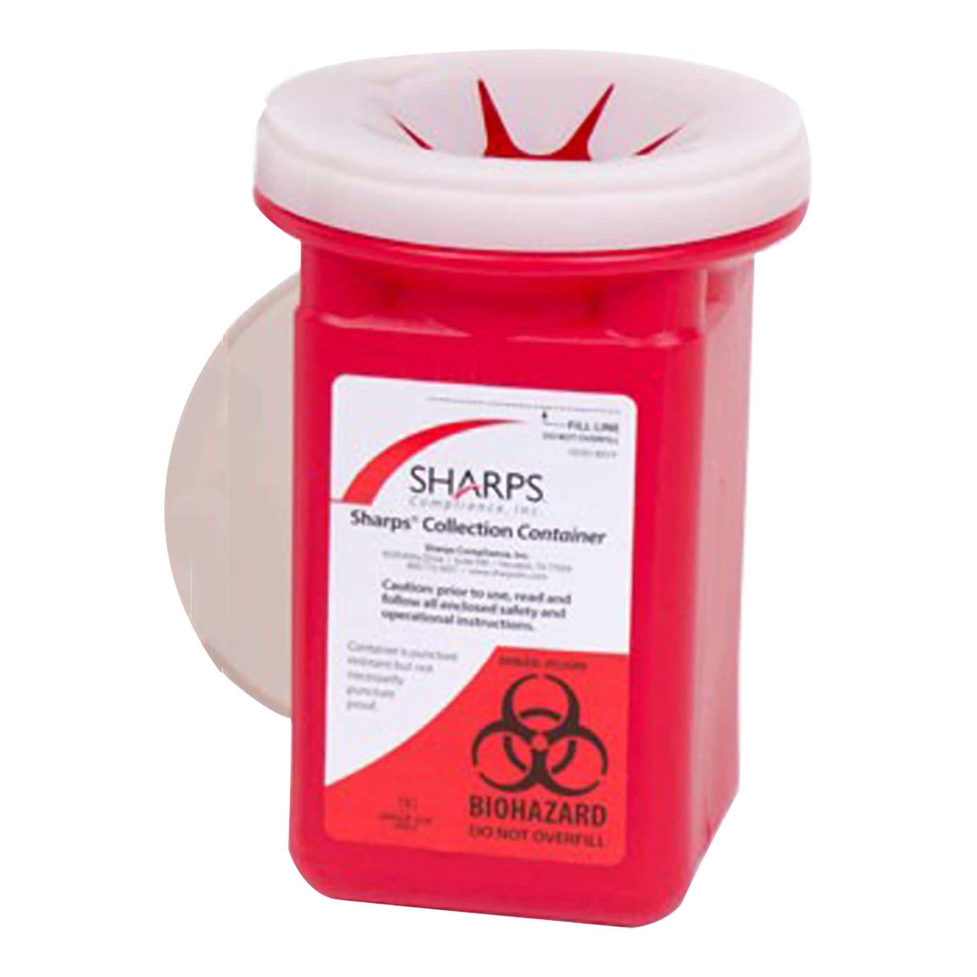 Sharps Recovery System Mailback Sharps Container, 1-Quart - Image 4