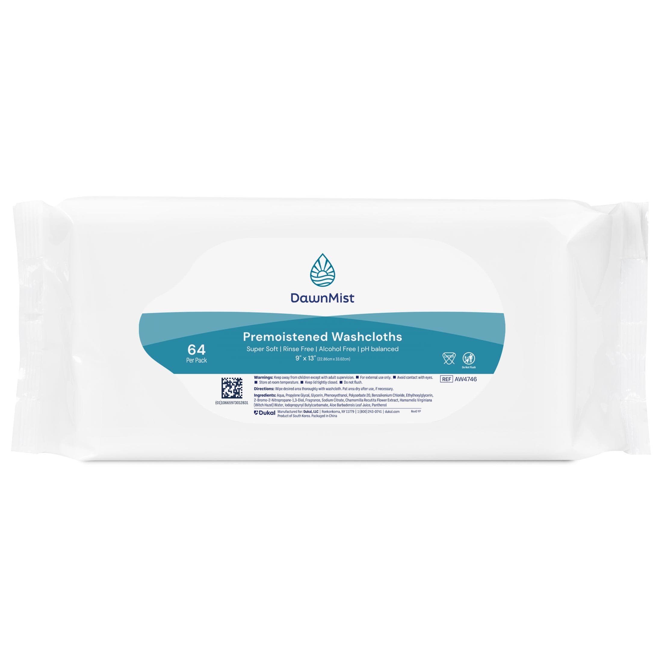 DawnMist Personal Wipe, 9 x 13 Inch - Image 1
