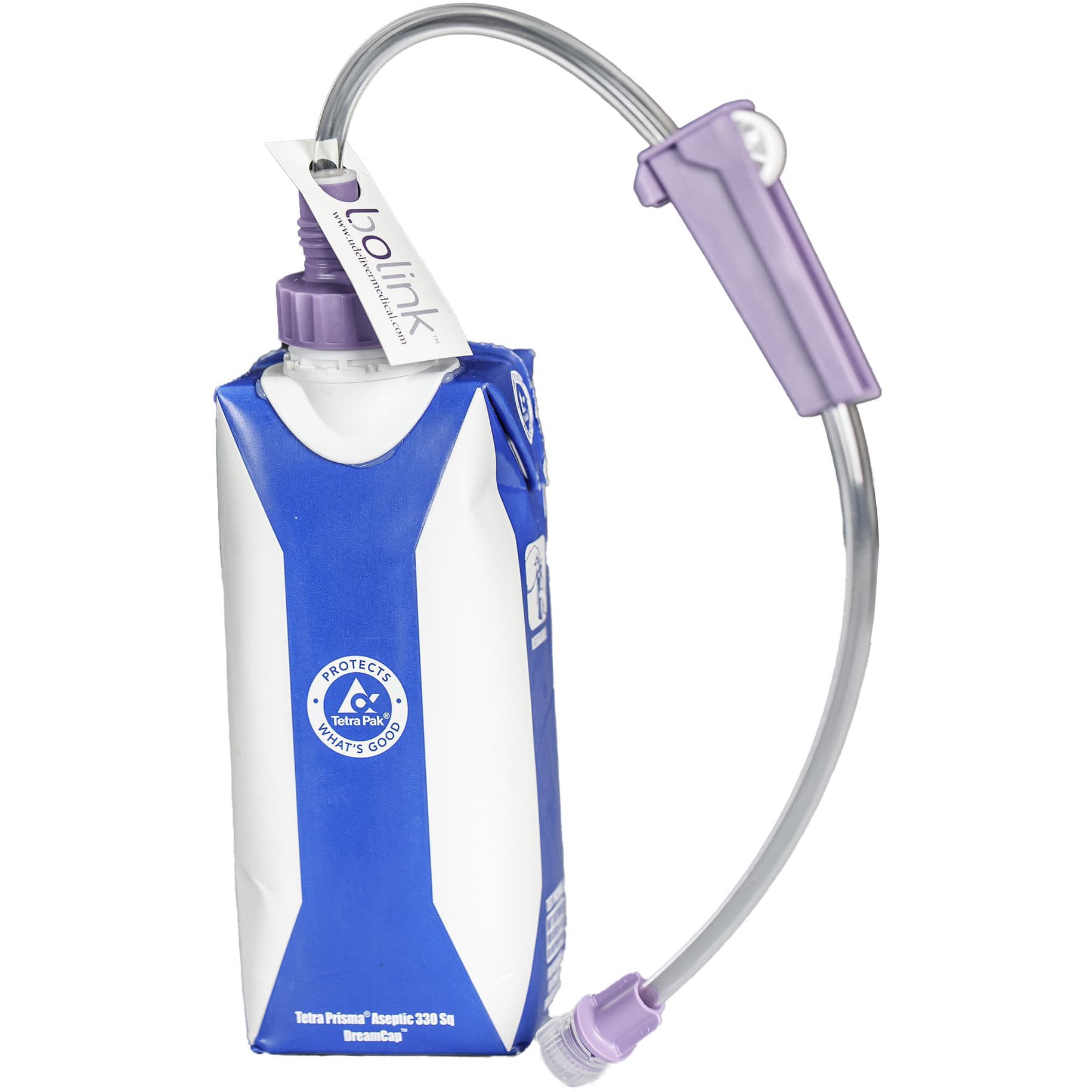 Bolink D Cap Gravity Feeding Administration Set With ENFit Connector - Image 1