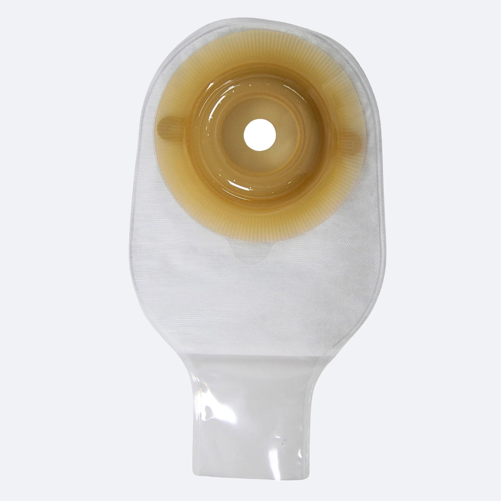 Safe n Simple 1-Piece Transparent Drainable Pouch, 12' Pre-cut - Image 1