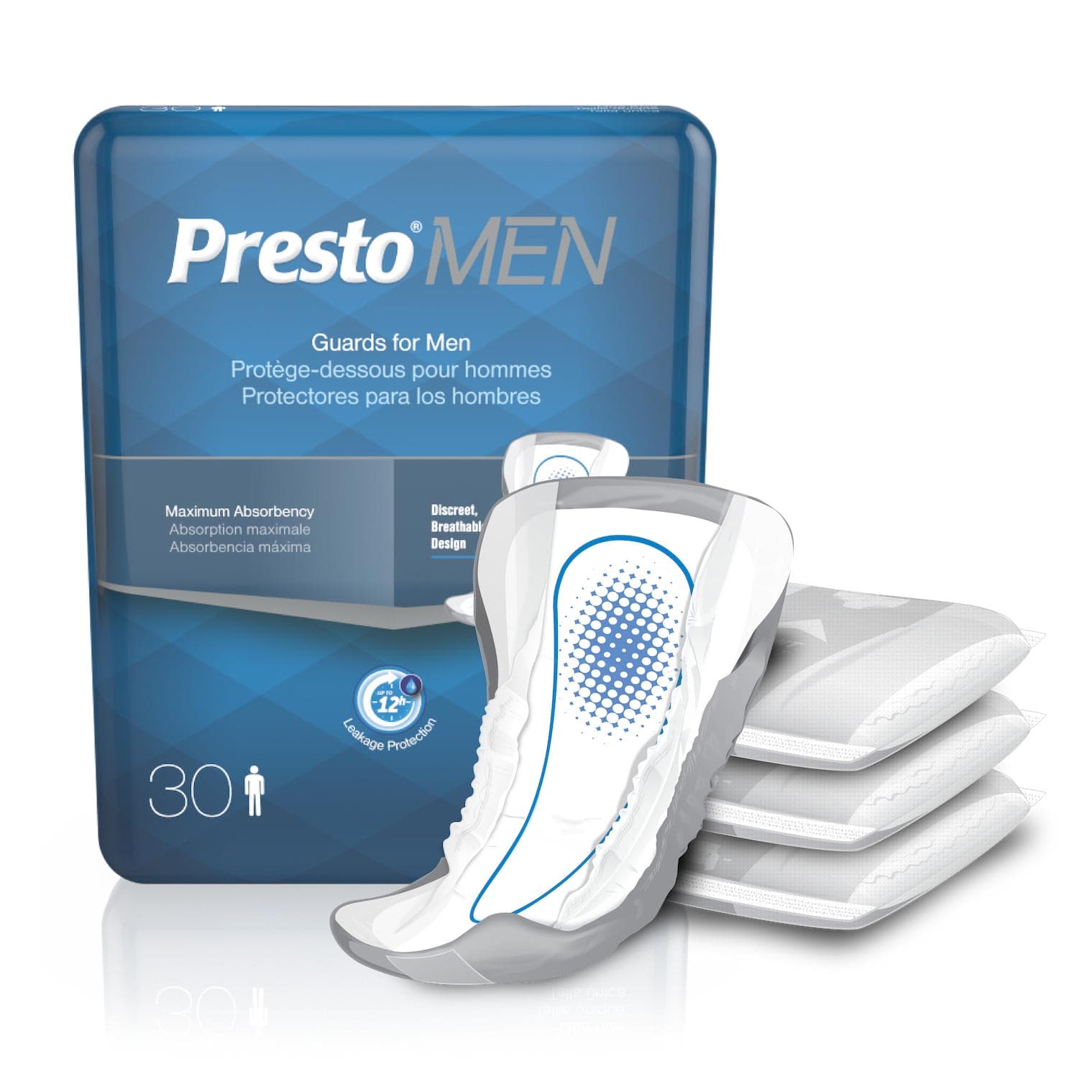 Presto Maximum Guards for Men - Package of 30 - Image 1