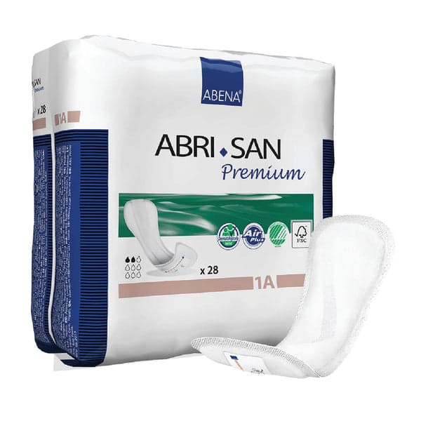 Abri-San Premium Bladder Control Pad, Level 1A - Package of 28 - Image 1