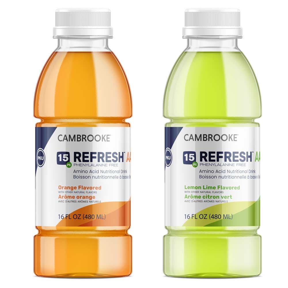 Cambrooke PKU Refresh AA 15 Amino Acid Nutritional Drink