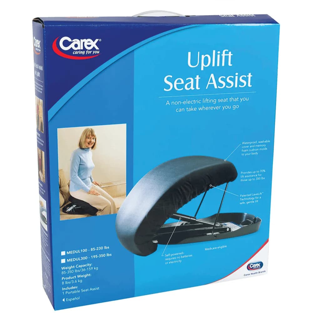 Carex Premium Uplift Seat Assist Standard Manual Lifting Cushion - Image 9