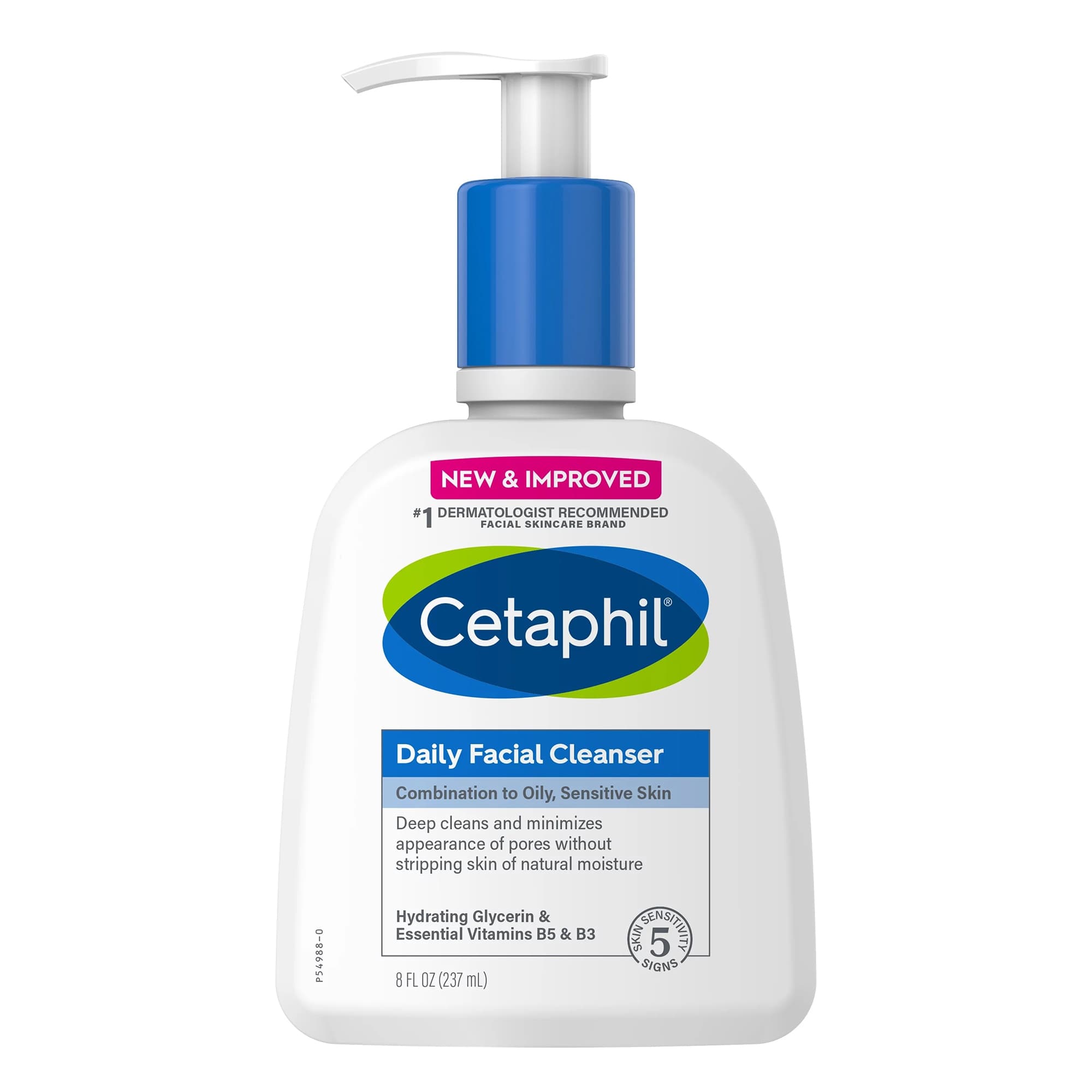 Cetaphil Daily Facial Cleanser Gel,8 oz - 1 Each