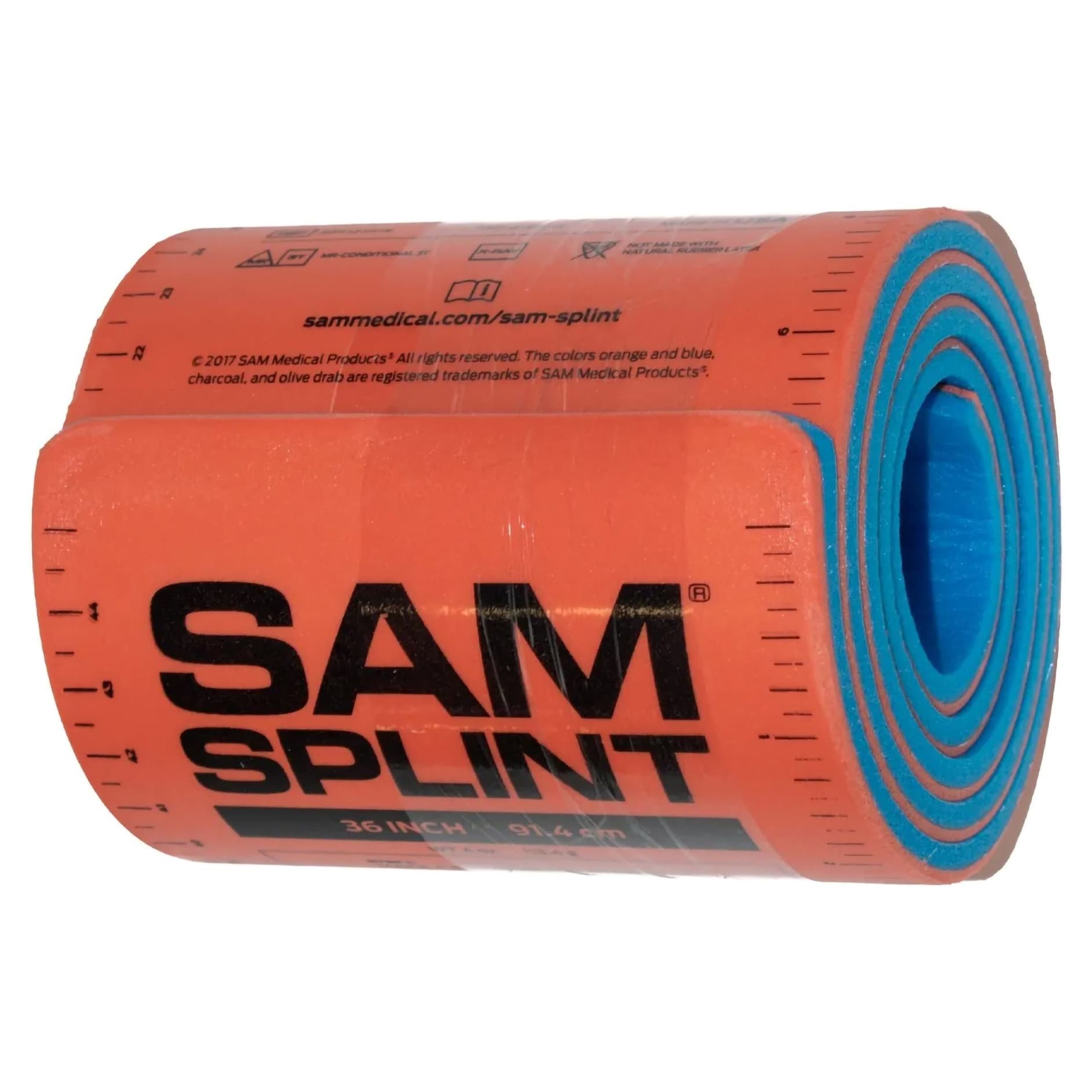 SAM Moldable Aluminum Rolled Splint Foam 4 X 46 Inch - Each