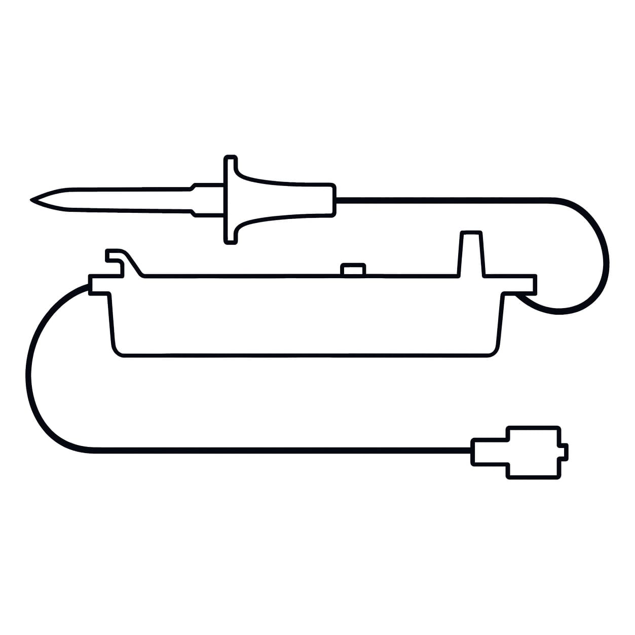 CADD High Volume IV Pump Set Without Filter Sterile - Box of 15